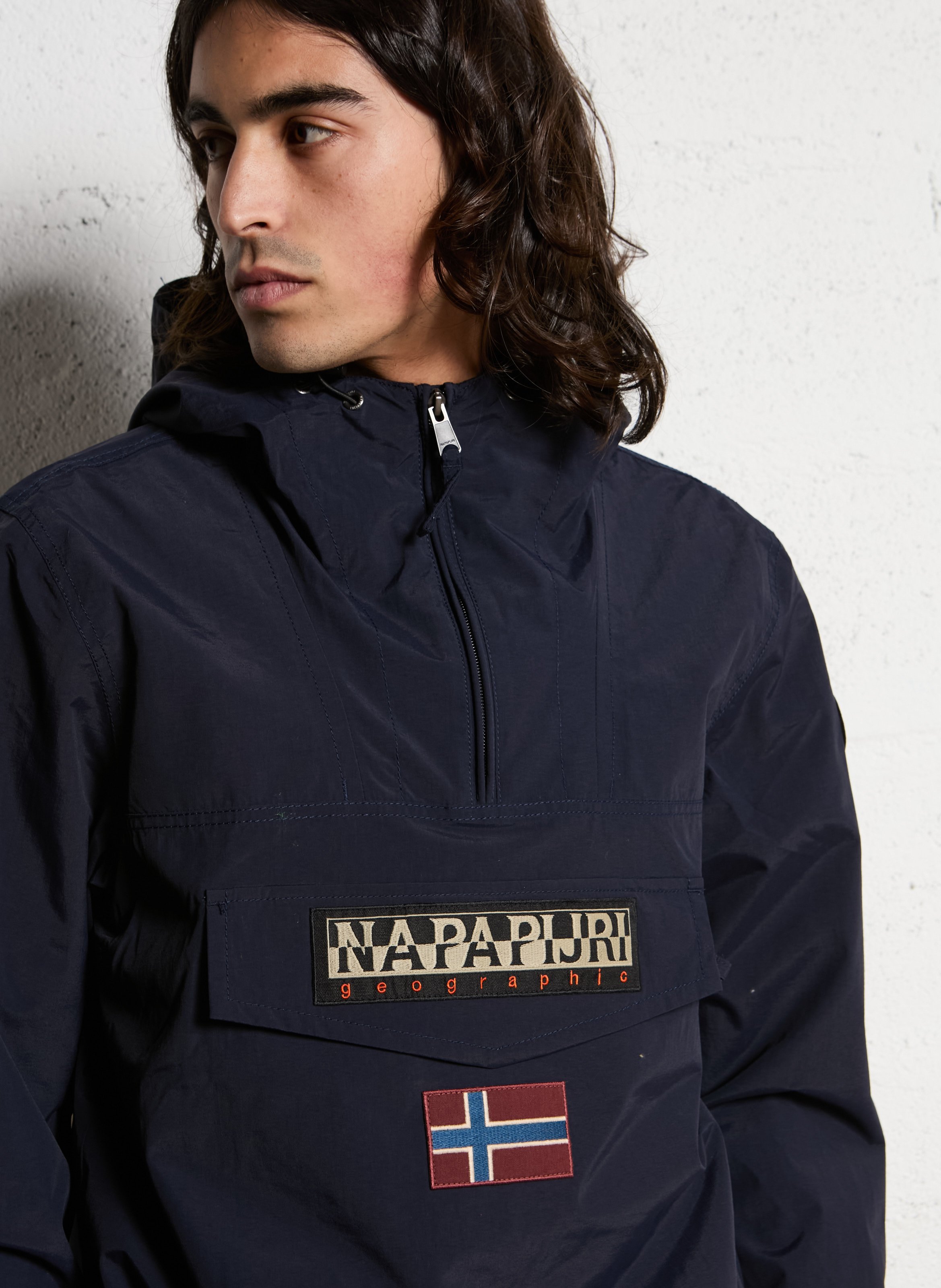 Oversized parka NAPAPIJRI Blauw