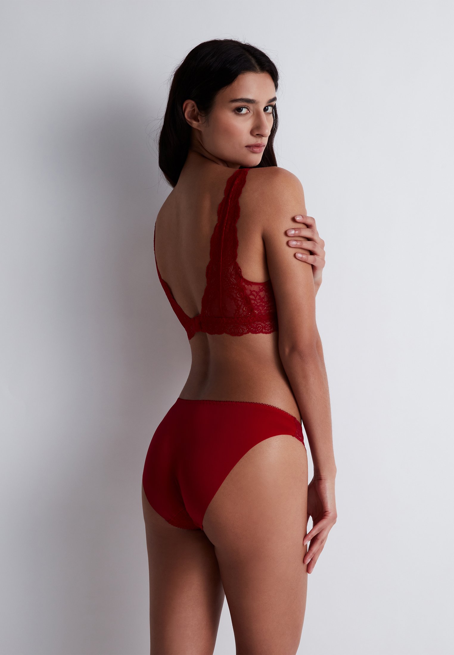 Triangle bralette AUBADE Red