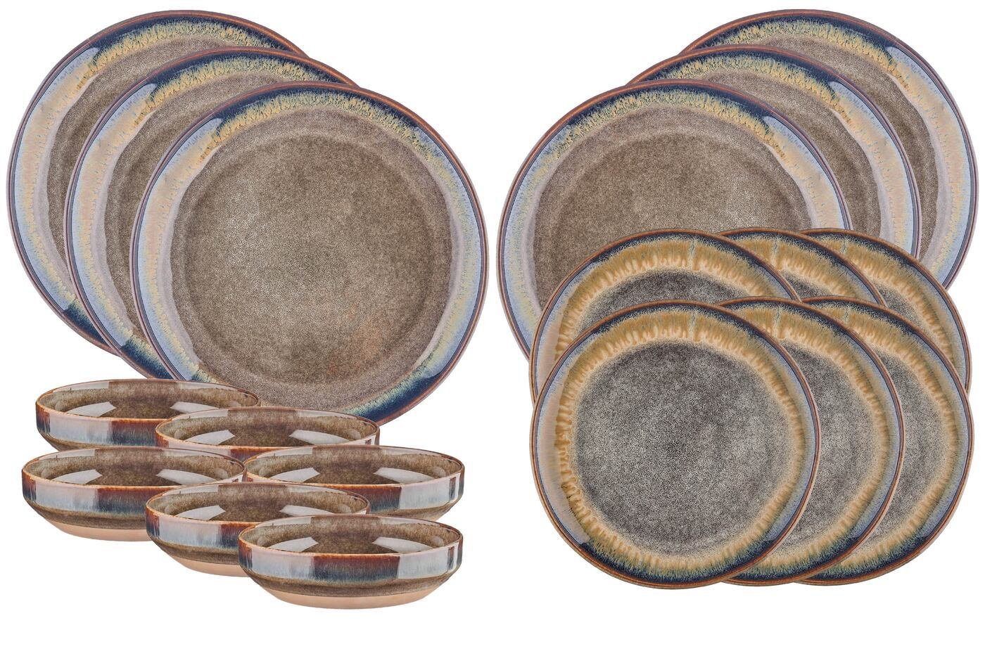 Genesis essentials set - 18 pieces - basalt BJORN Brown