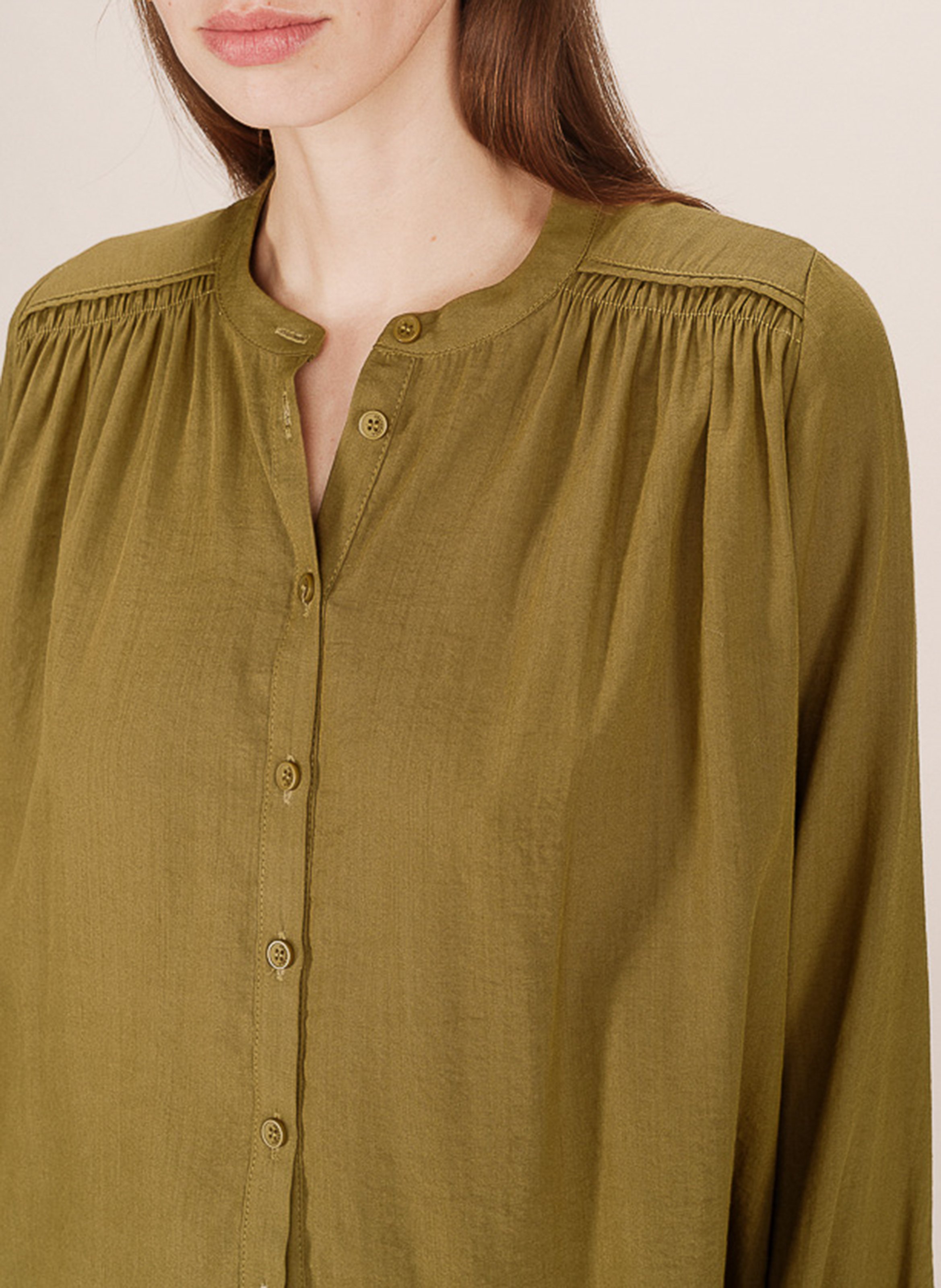 Blouse col rond GRACE ET MILA Vert
