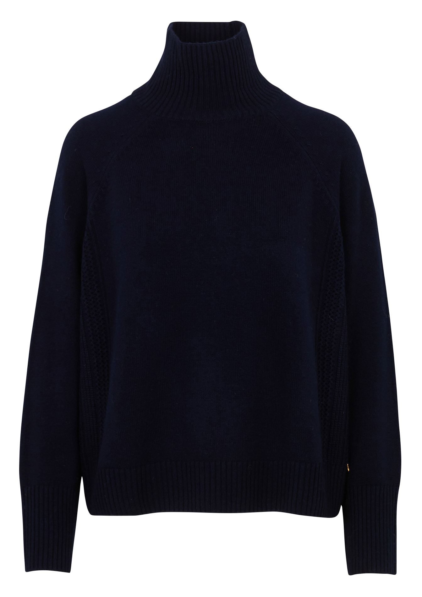 Trui met opstaande kraag DES PETITS HAUTS Blauw