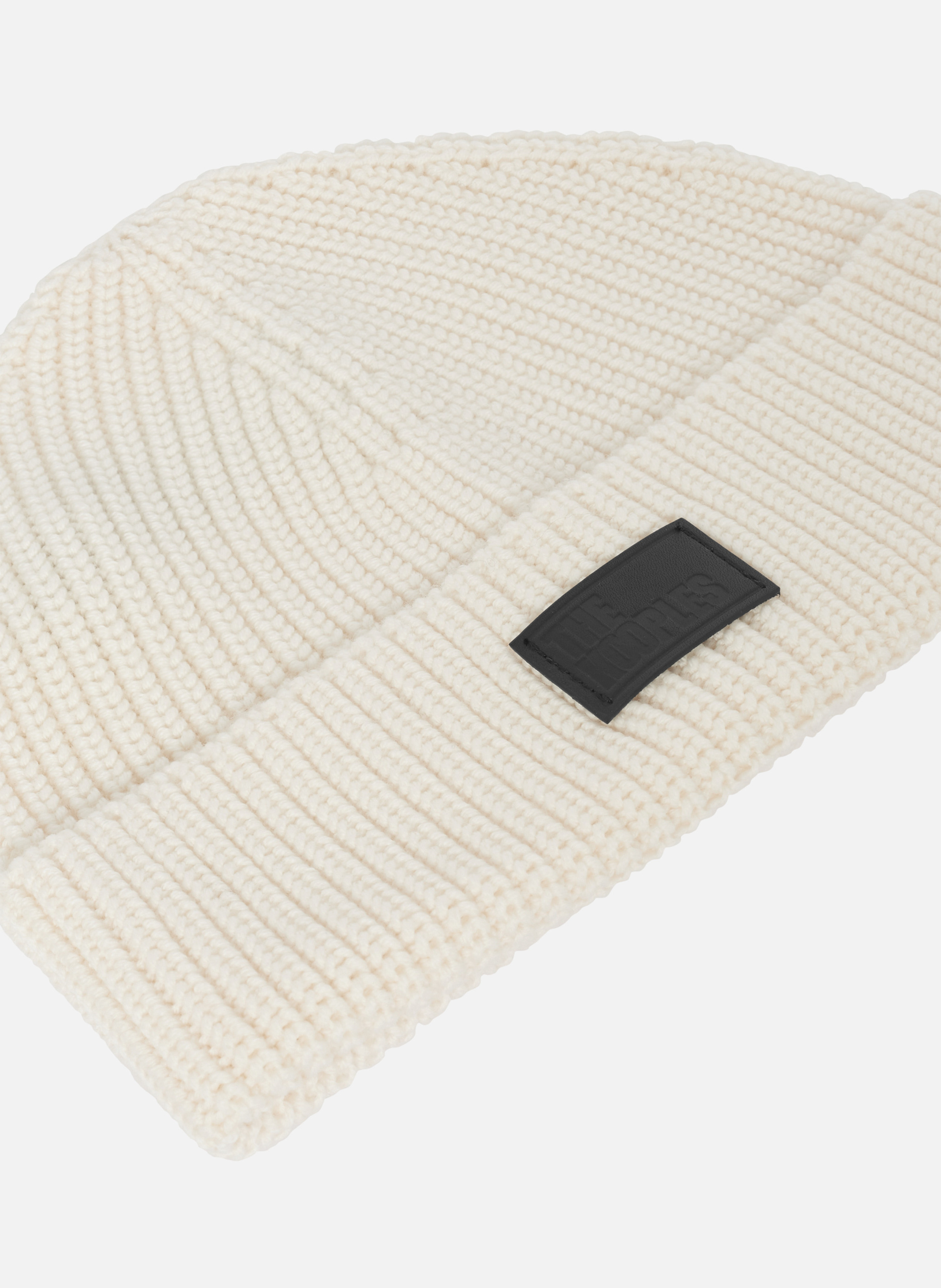 Cuffed beanie THE KOOPLES Beige