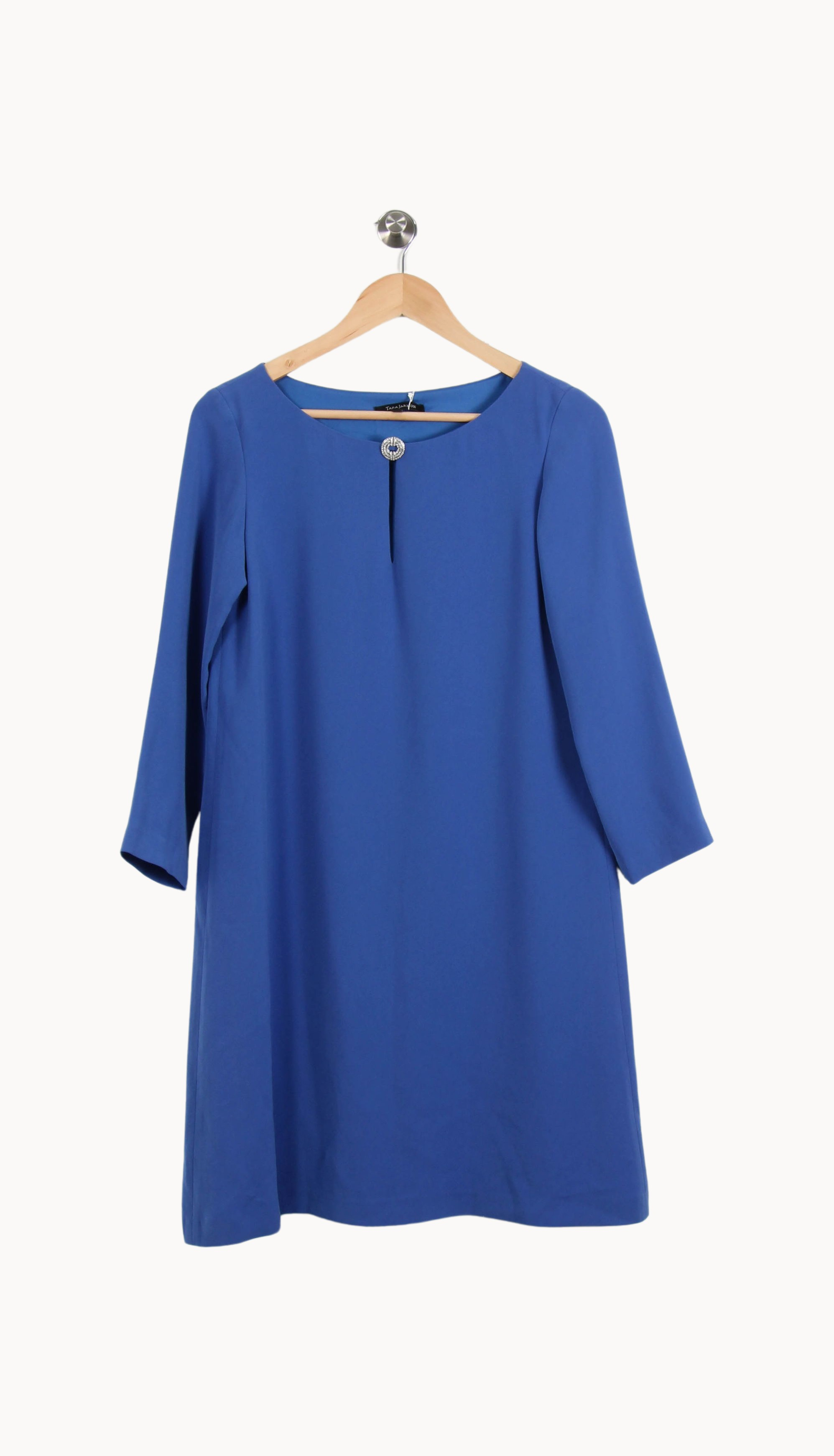 Midi dress TARA JARMON - Seconde Main Blue