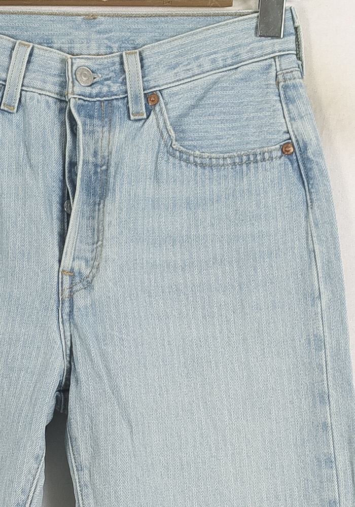 Cropped slim jeans with studs LEVI'S - Seconde main Blue