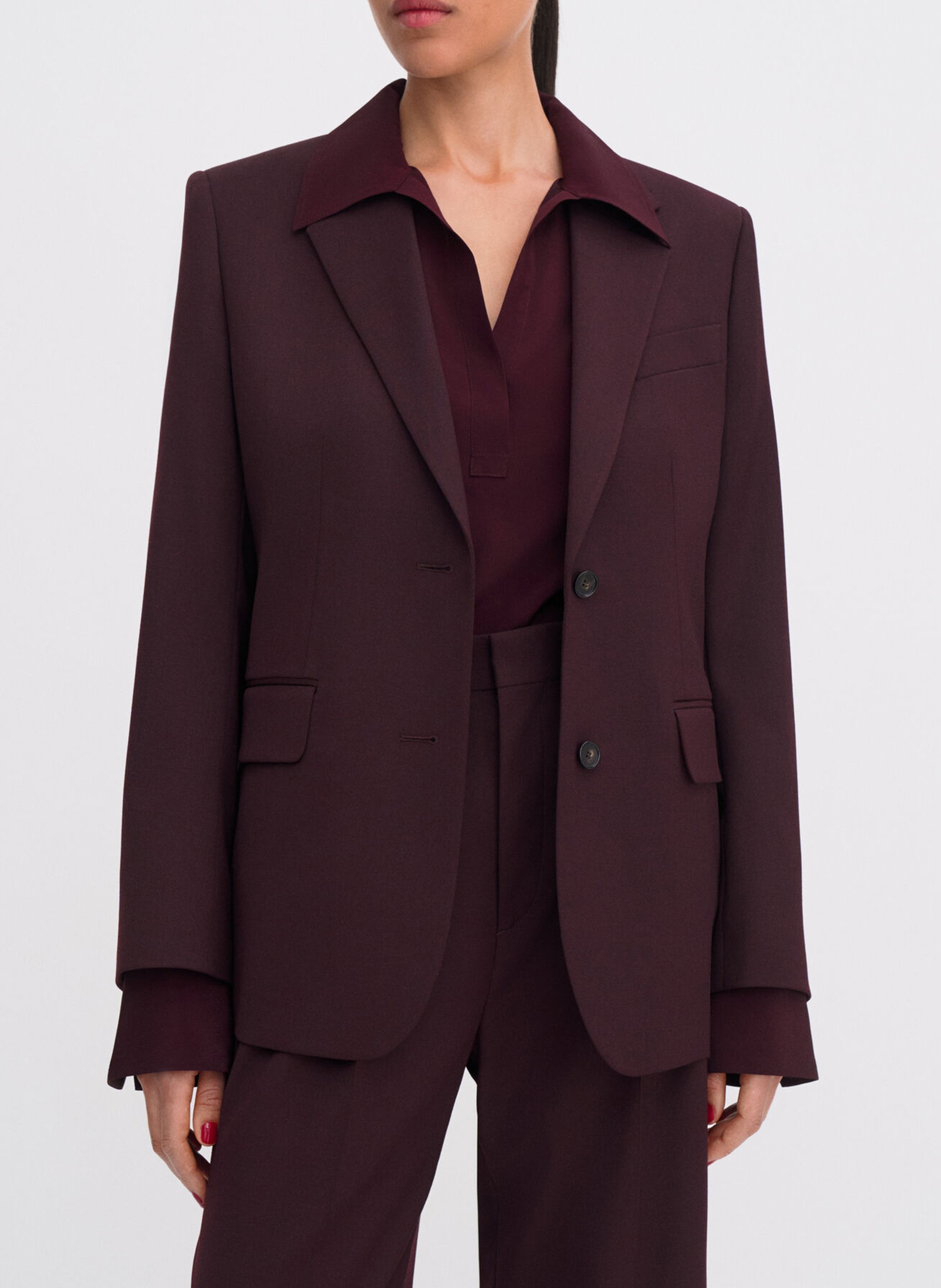 Blazer | wolblend FILIPPA K Rood