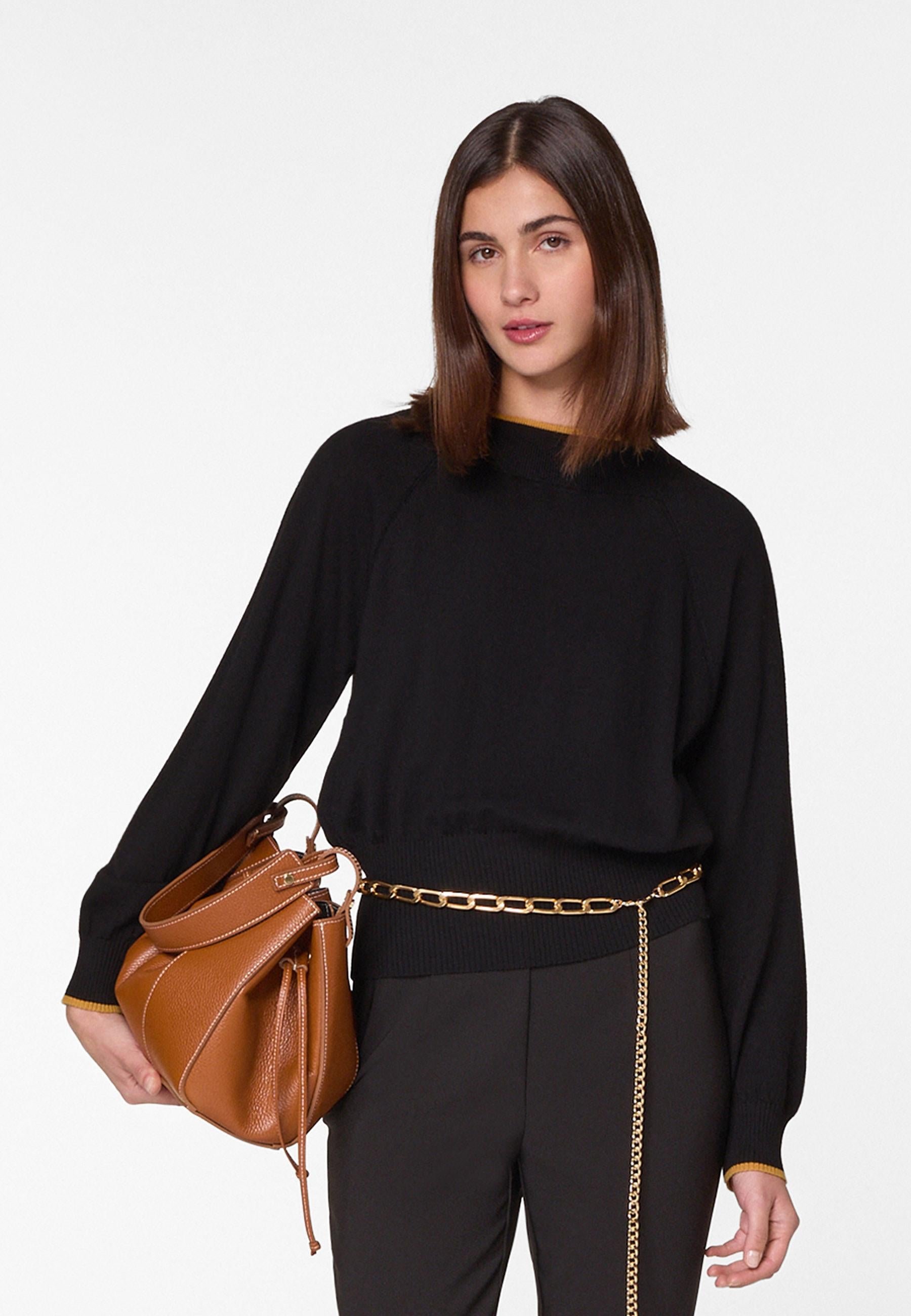 Merino wool sweater RODIER Black