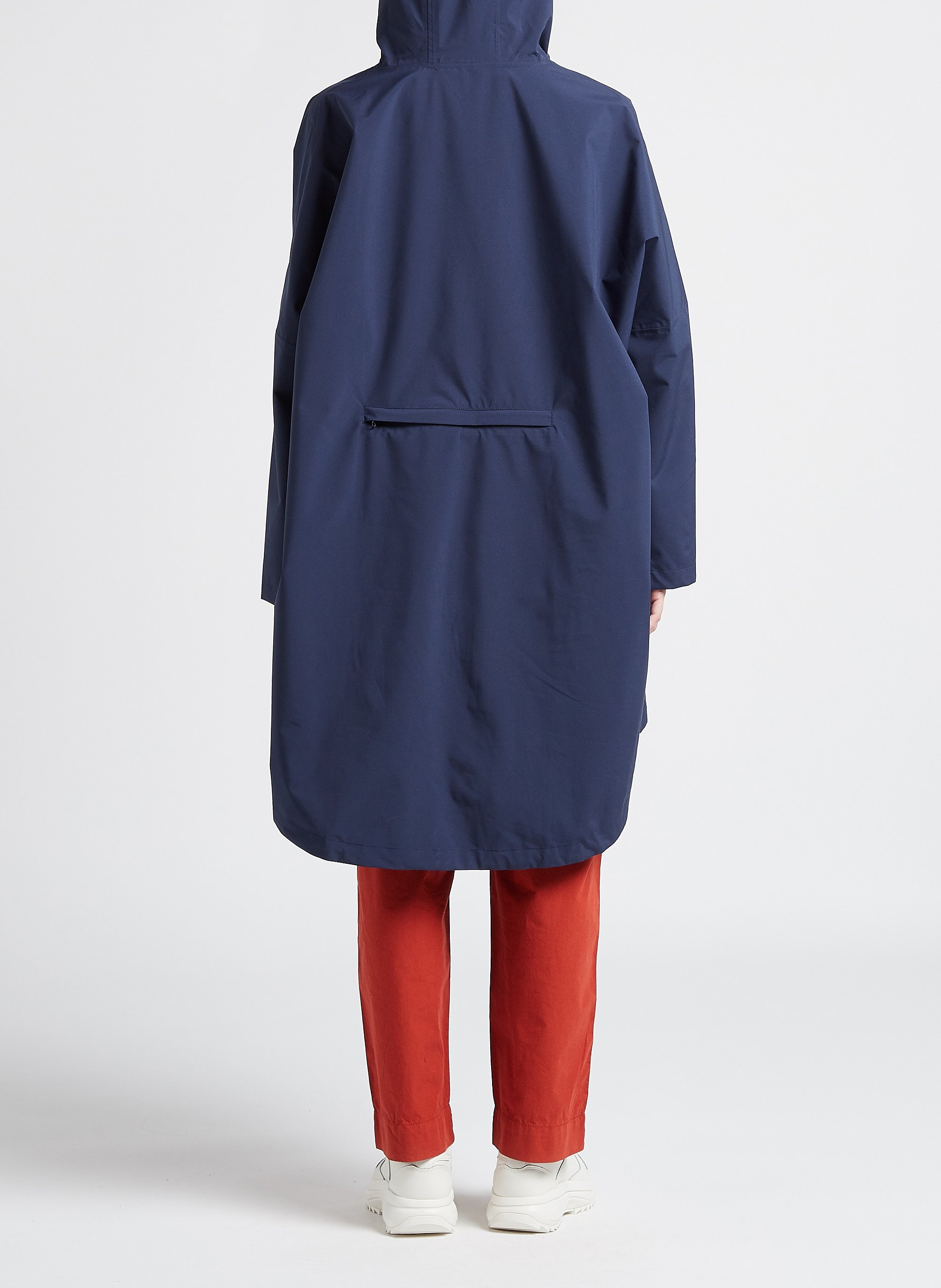 Imperméable ample à capuche  FLOTTE Bleu