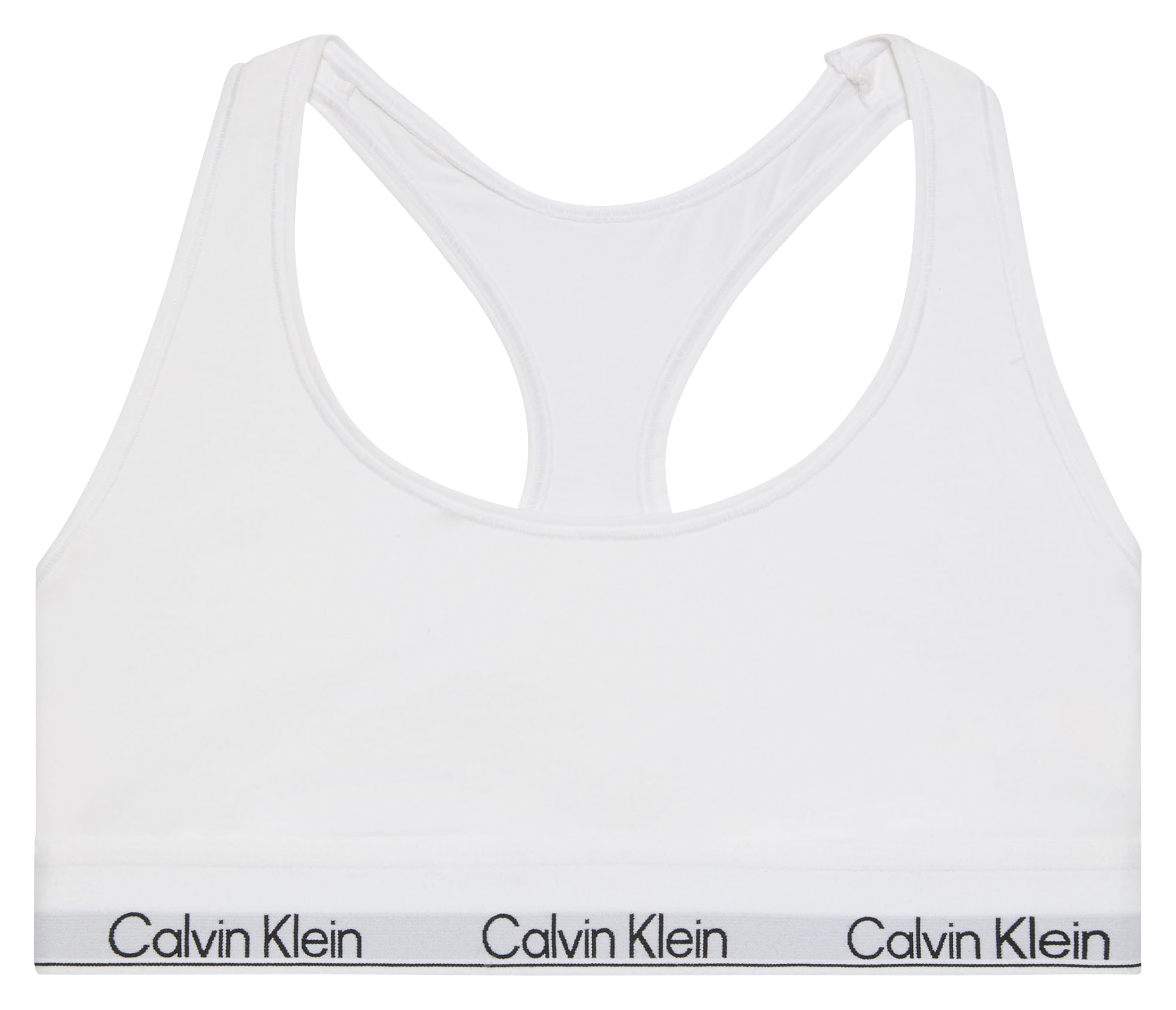 Bustier aus Baumwoll-Mix CALVIN KLEIN UNDERWEAR Weiss