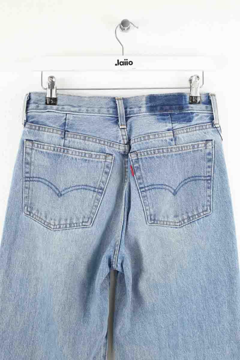 Straight cotton-blend pants LEVI'S - Seconde main Blue