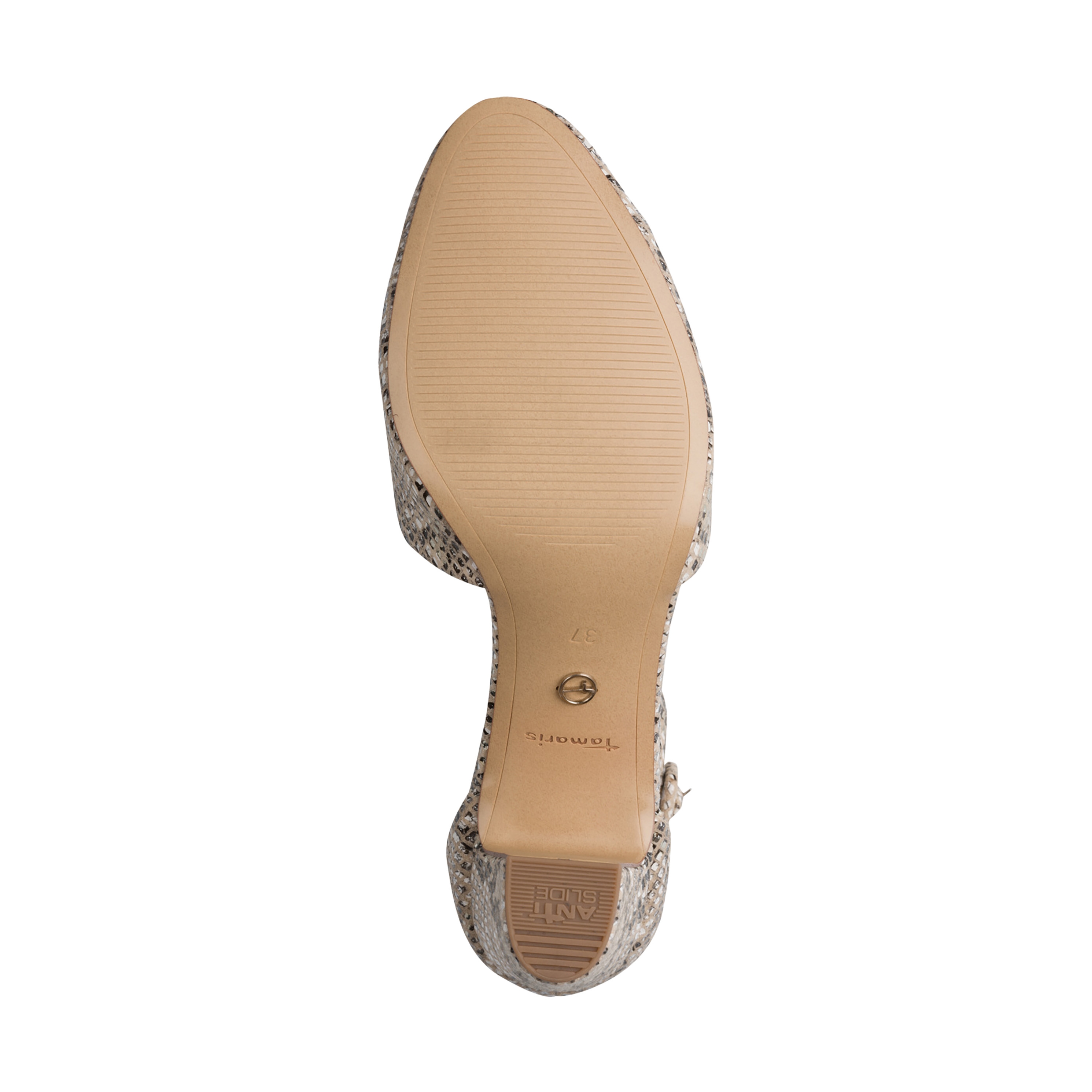 Heeled ballet flats TAMARIS Beige