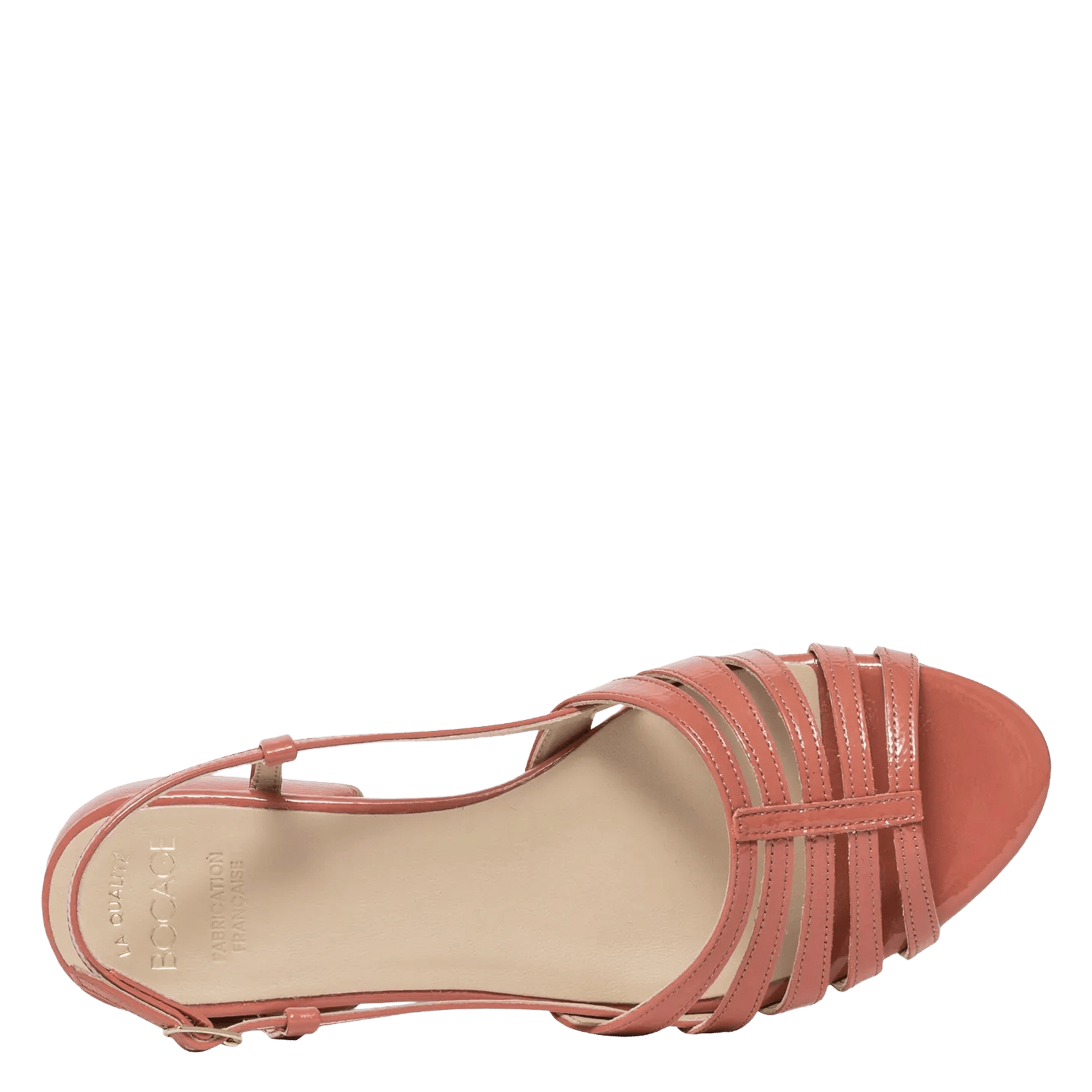 Leren sandalen BOCAGE Roze