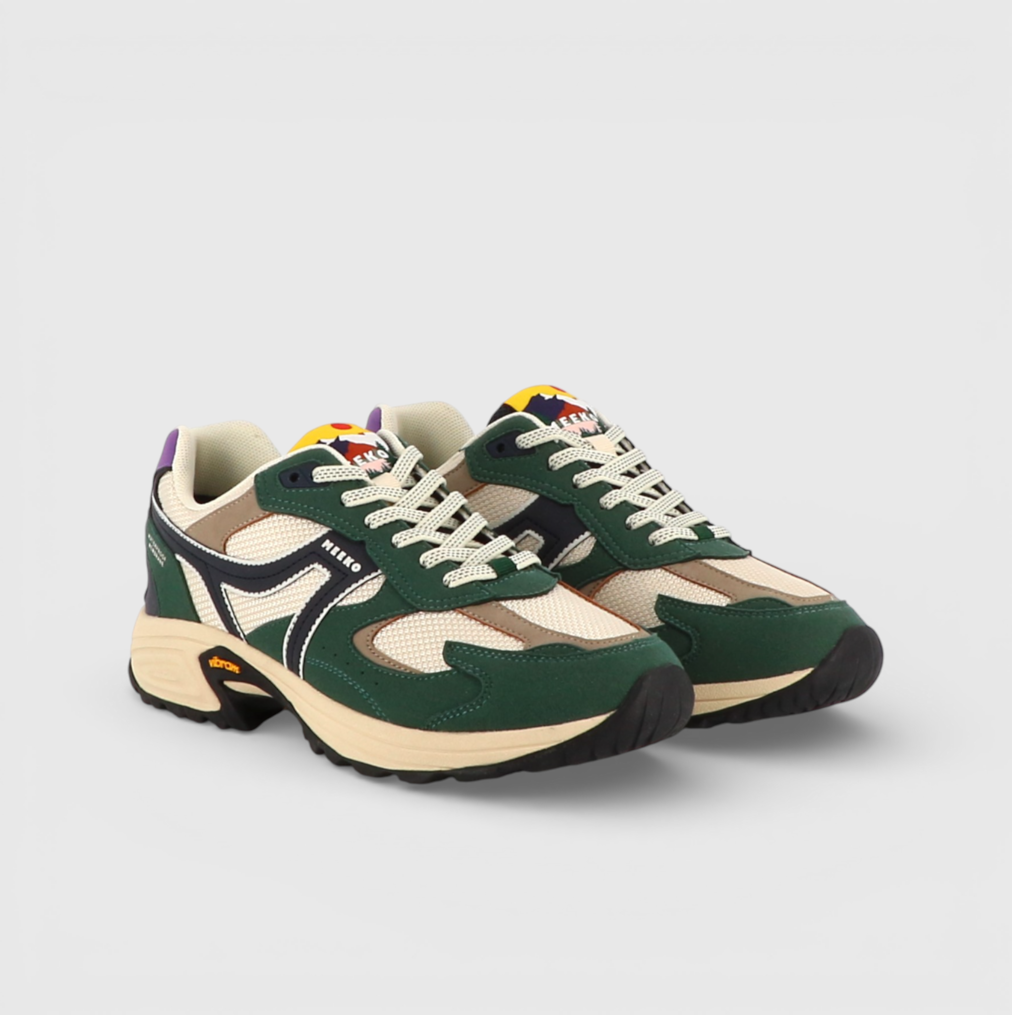 Baskets techniques et durables MEEKO Vert