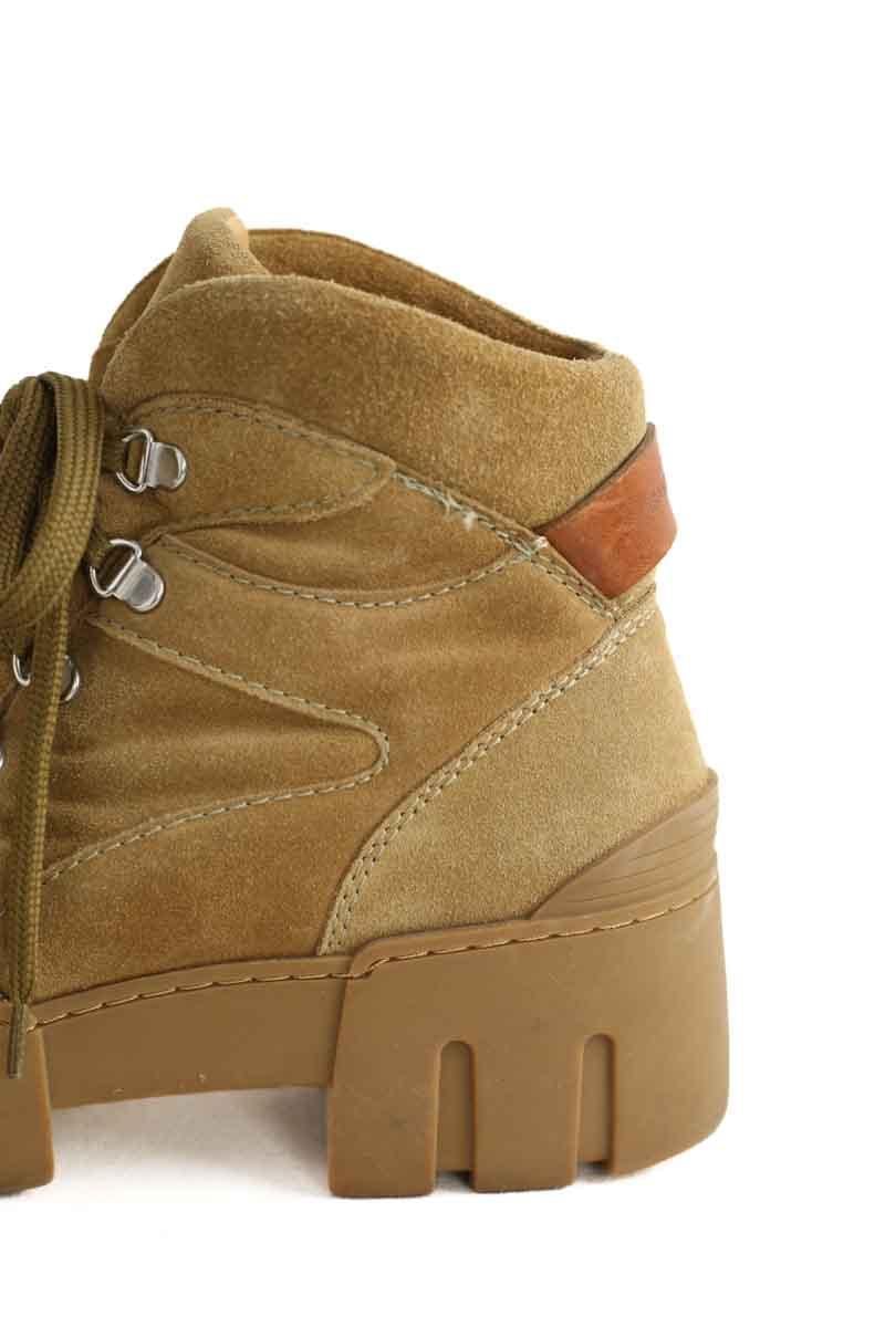 Lace-up ankle boots ISABEL MARANT - Seconde Main Khaki