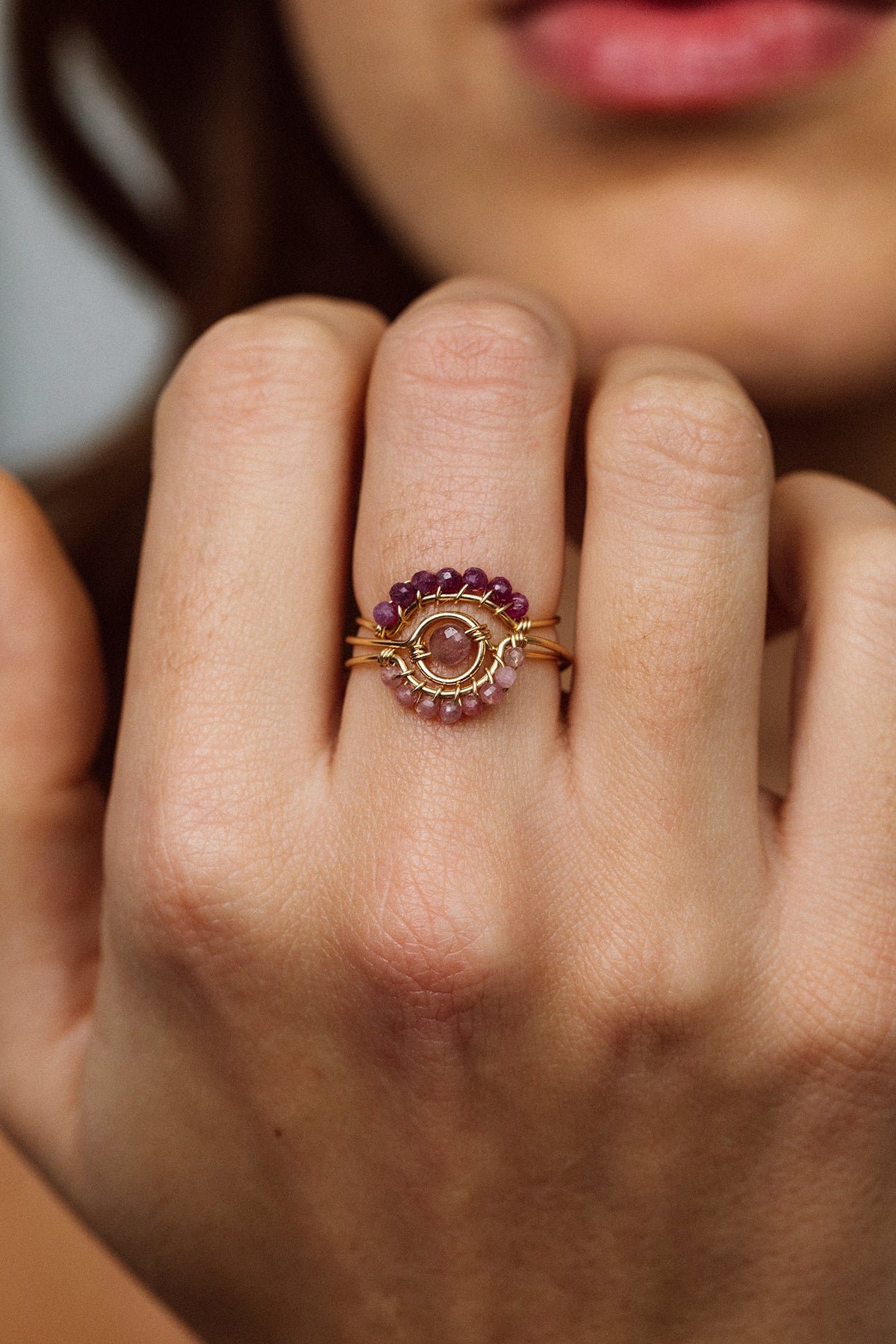 Bague - tourmaline YAY Rose