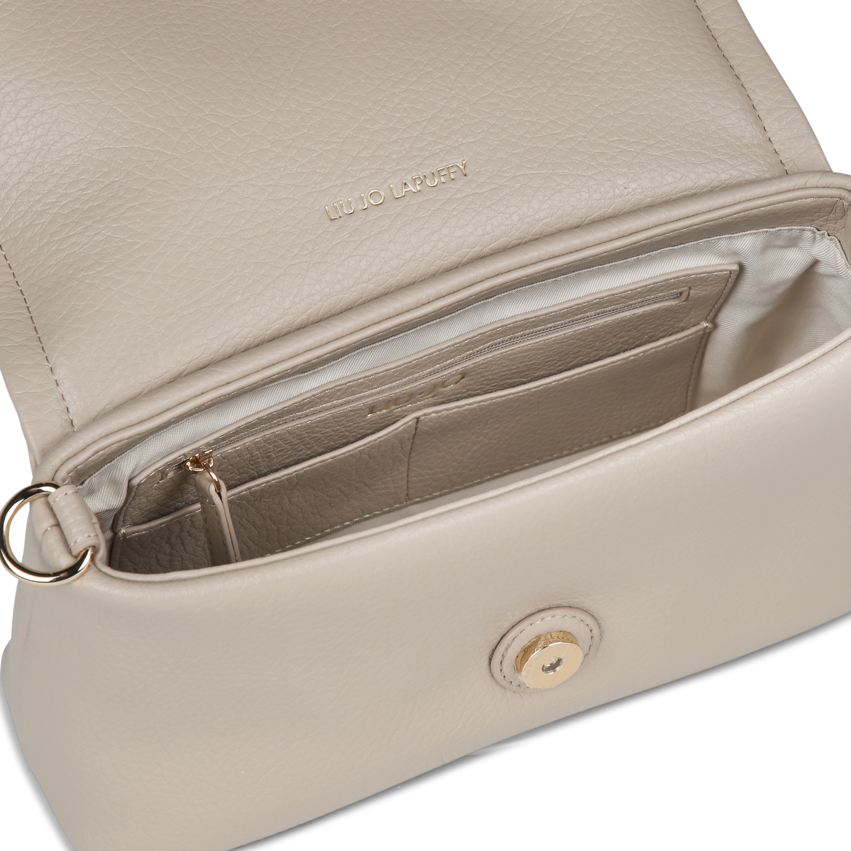 Umhängetasche aus Kunstleder LIU JO Beige