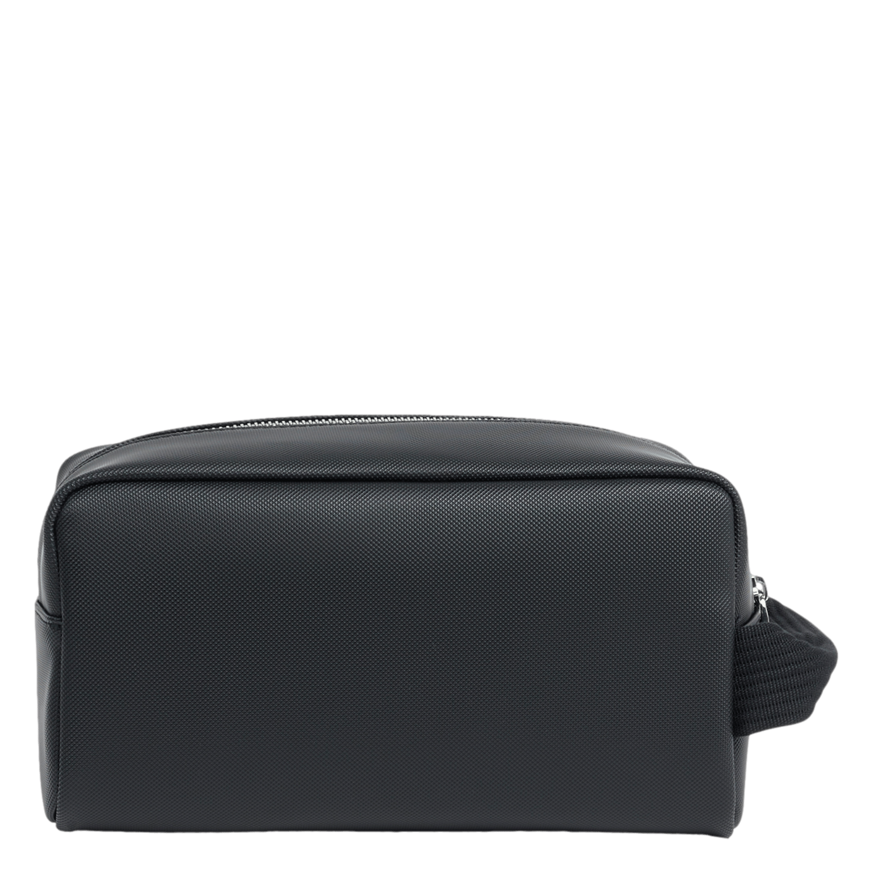 Trousse texturée et zippée LACOSTE Noir