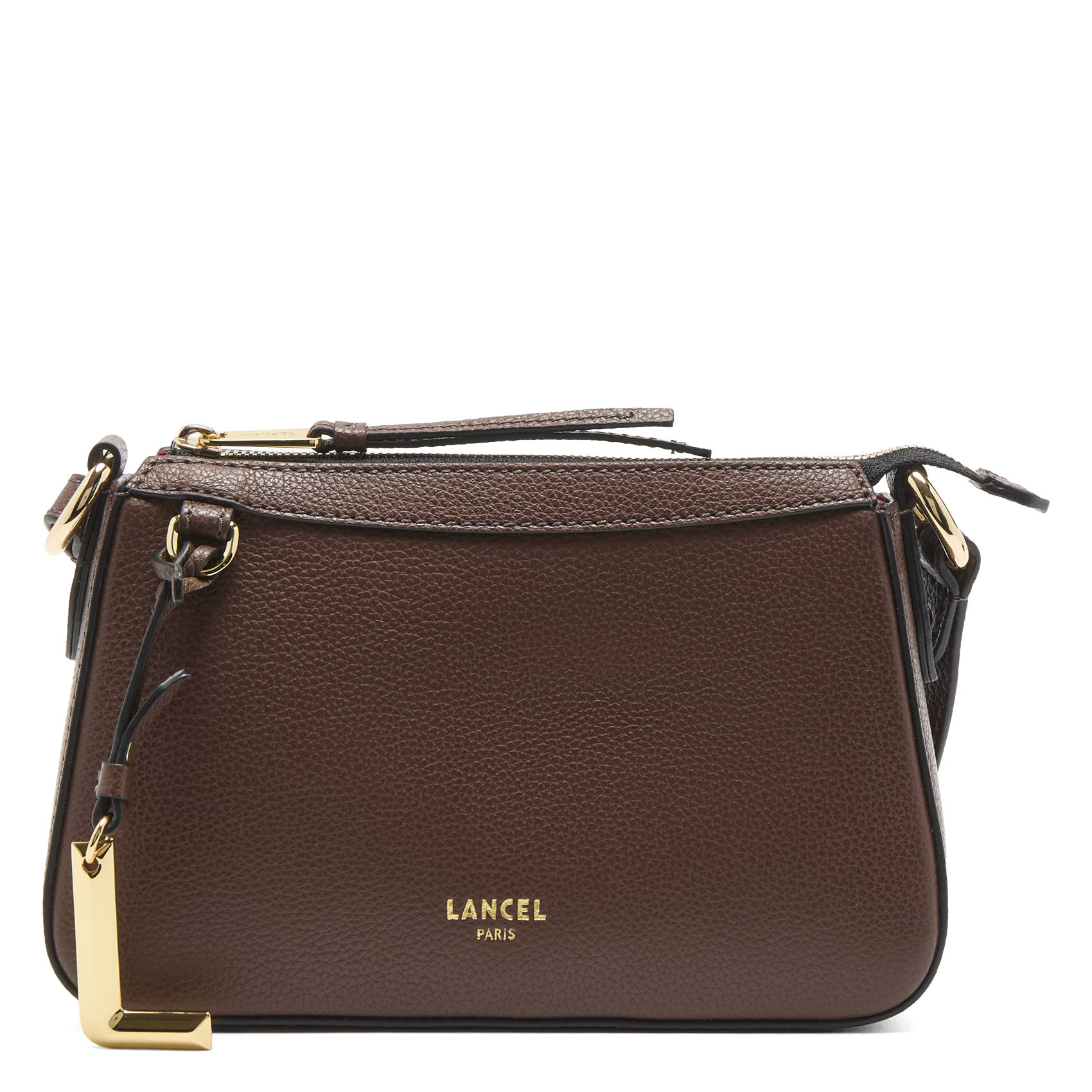 Brieftasche aus Leder FAUBOURG MINI Noix de coco