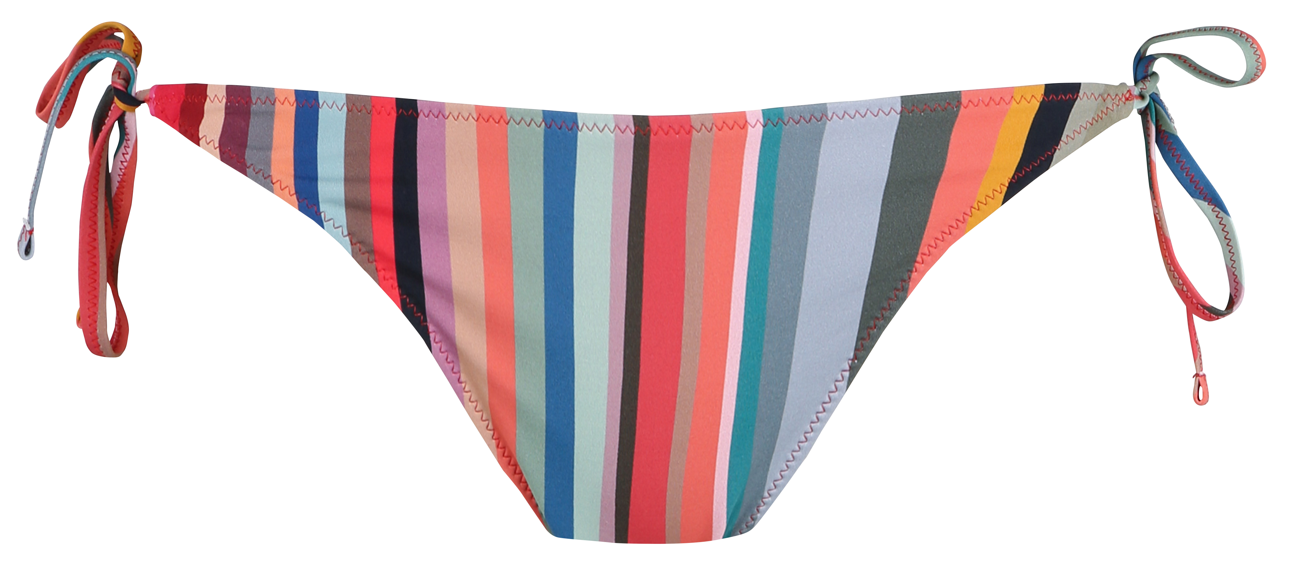 Culotte de bain rayée Multicolore