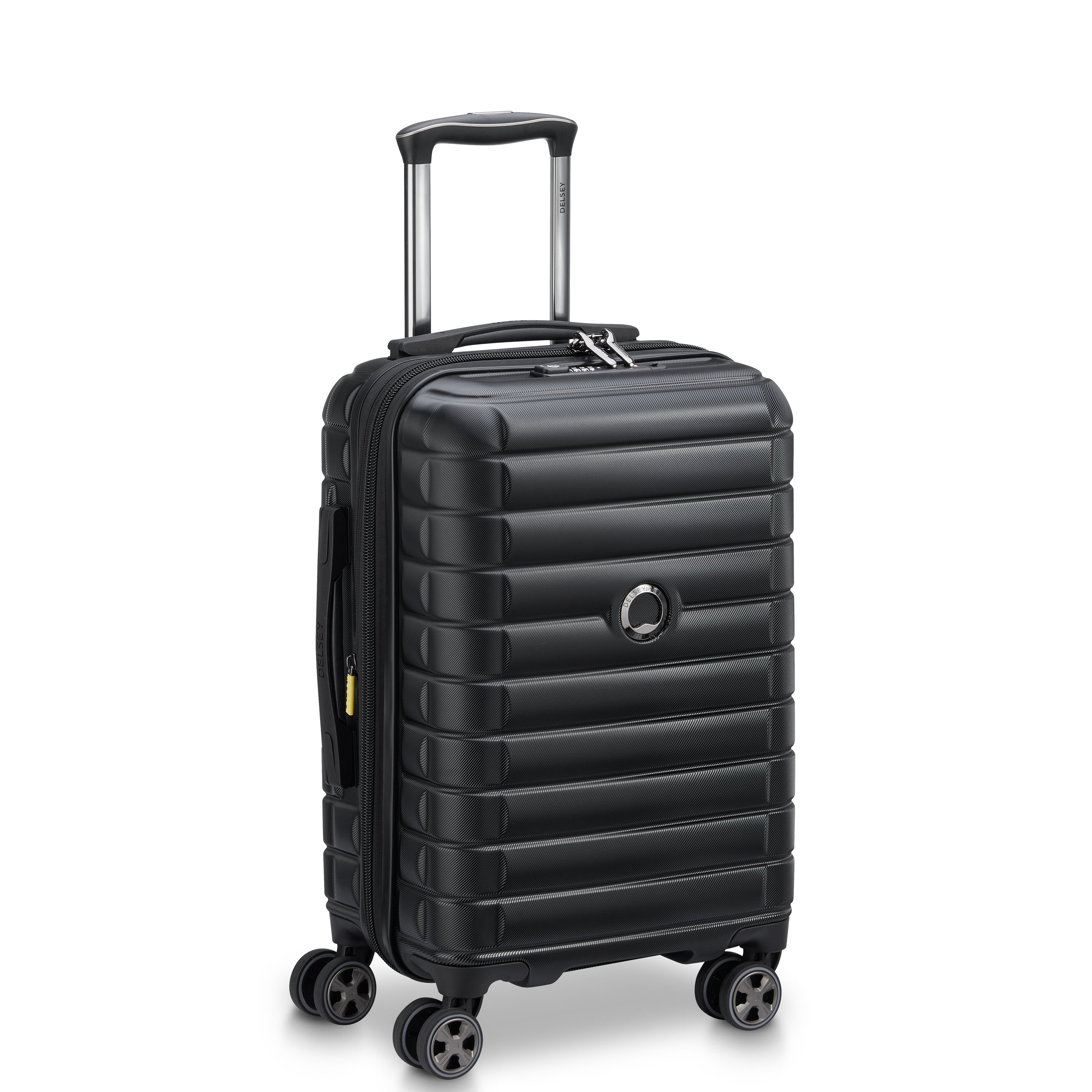 Rigid cabin suitcase Black