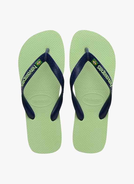 Chanclas en amarillo