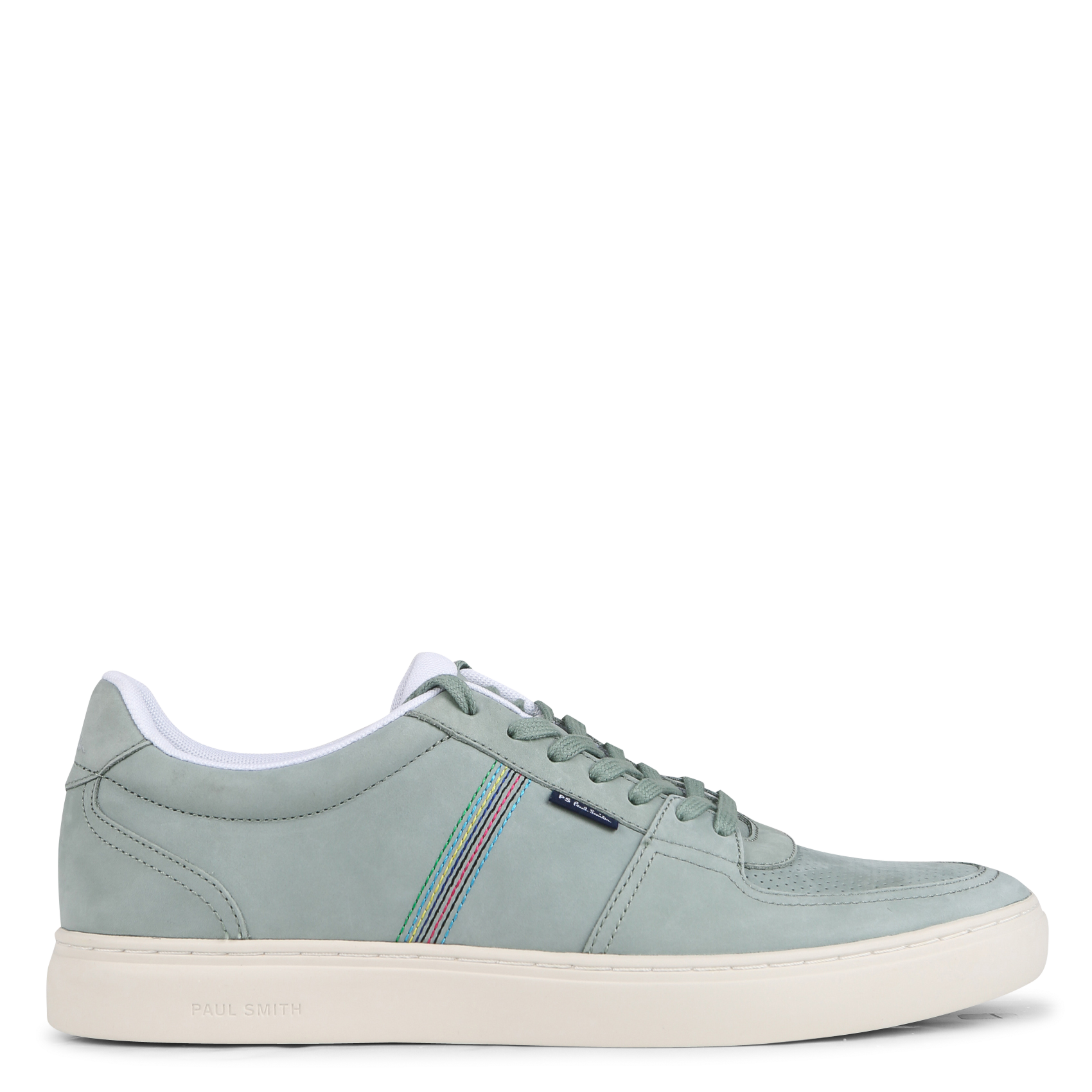 Low-top lace-up suede sneakers PAUL SMITH Blue