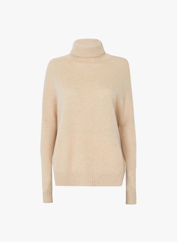 éco Responsable Pull Cachemire Ethique Pull Col Roulé En Cachemire