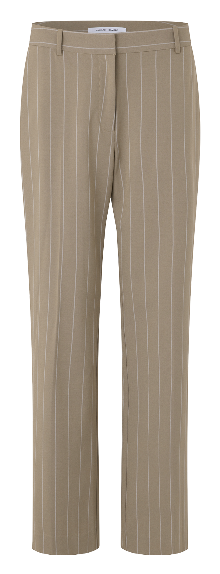 Gestreepte pantalon SAMSOE SAMSOE Beige