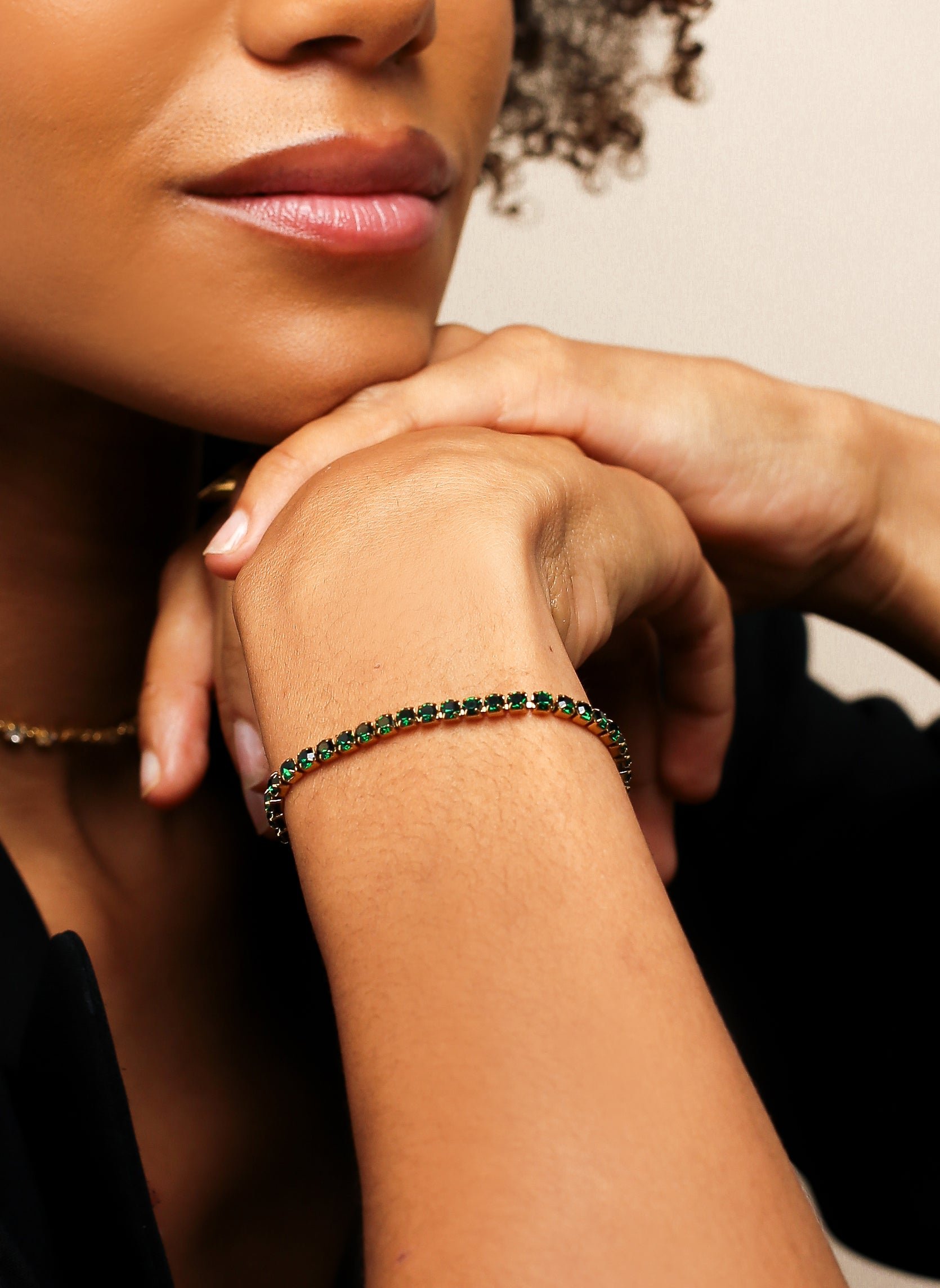 Chain bracelet AEC Paris Green