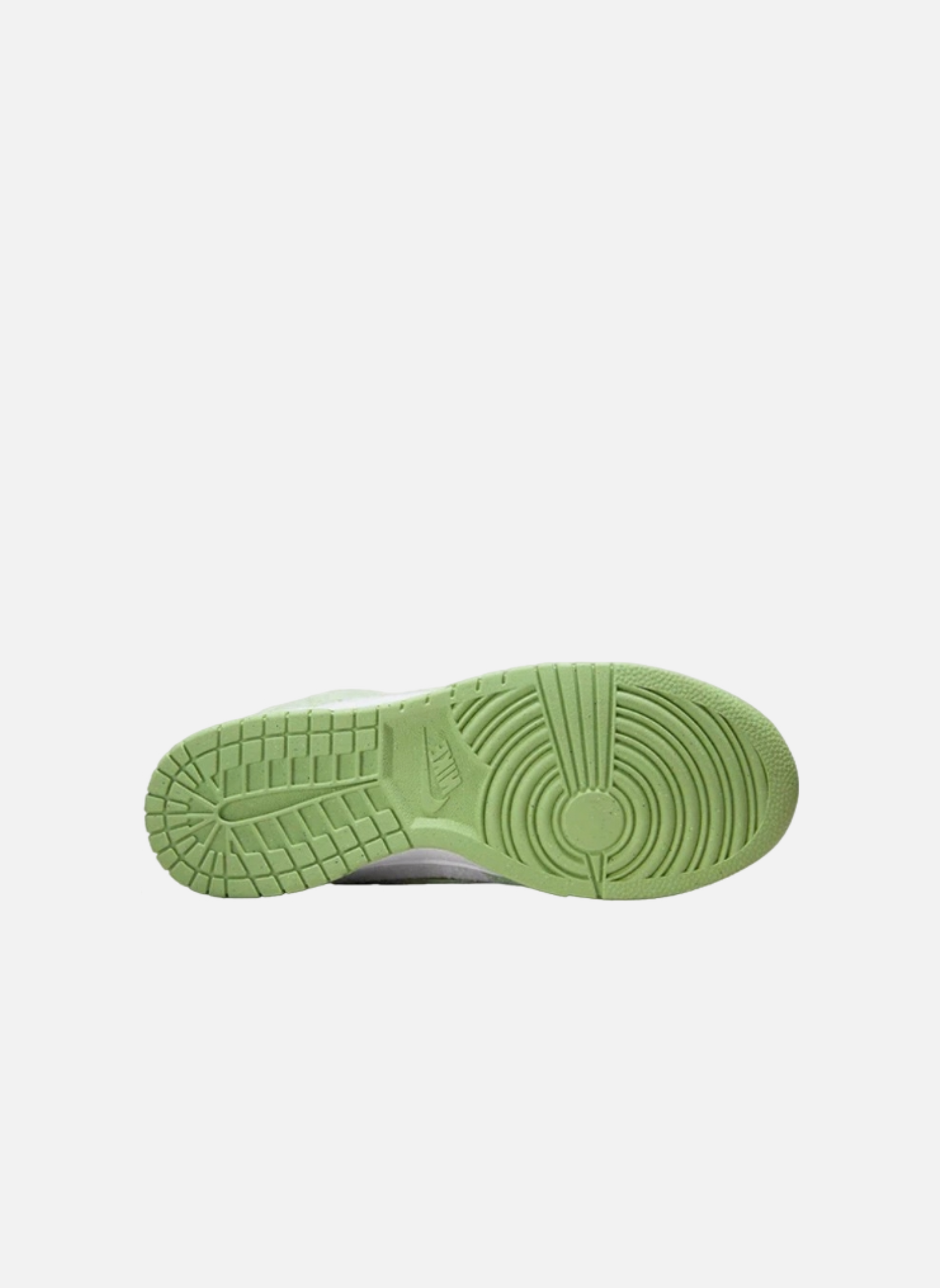 Leather low-top sneakers NIKE White