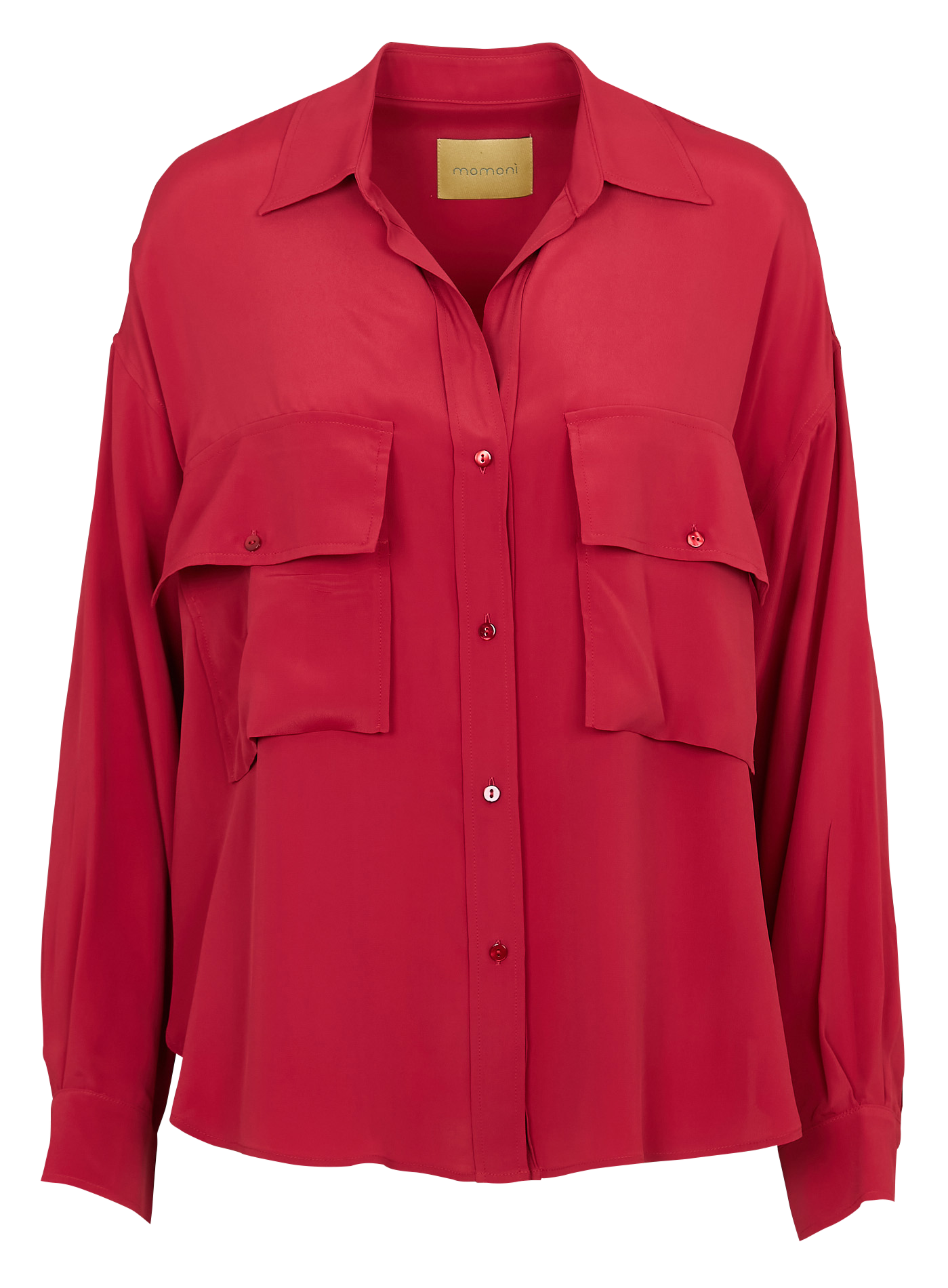 Chemise col classique  MOMONI Orange