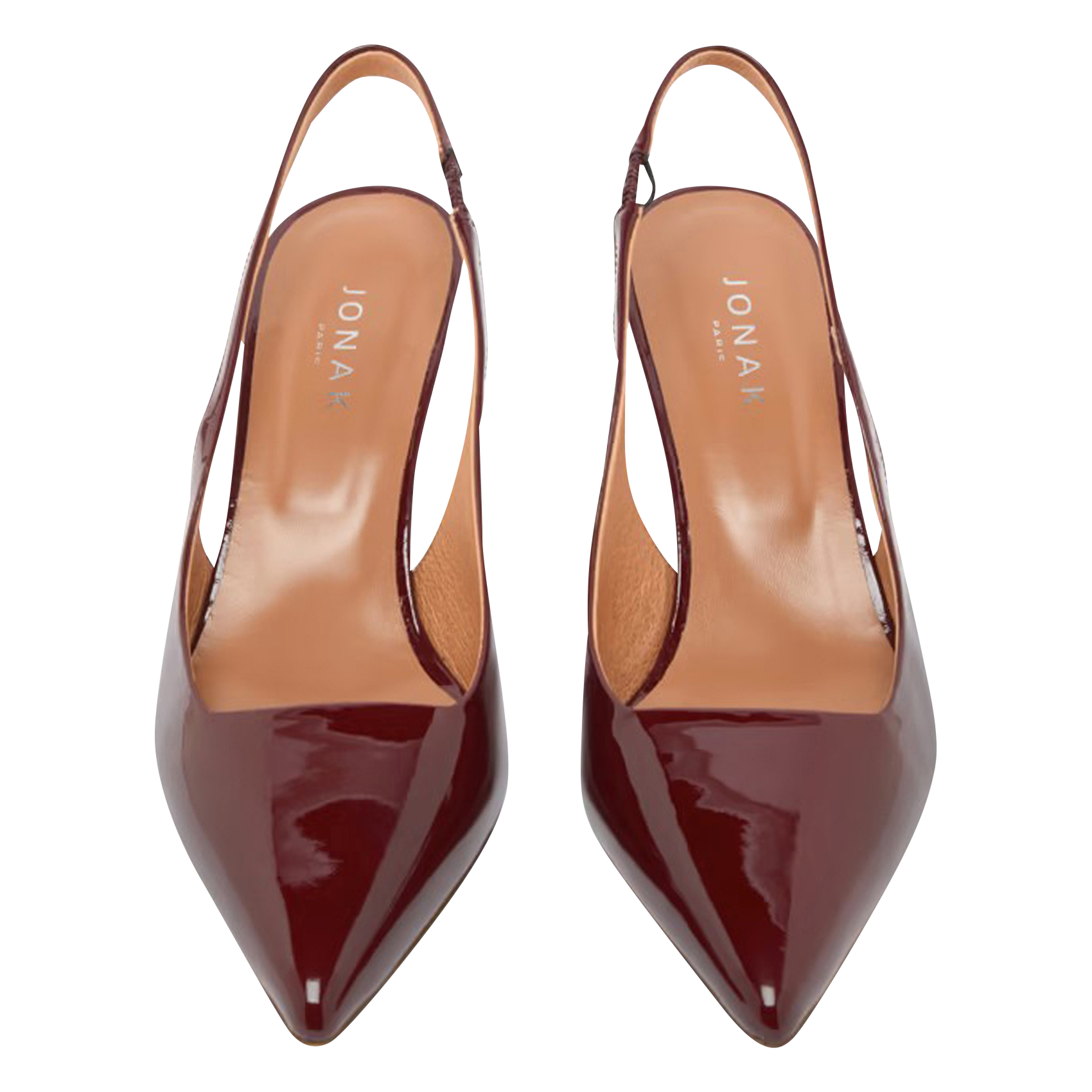 Patent high heels JONAK Red