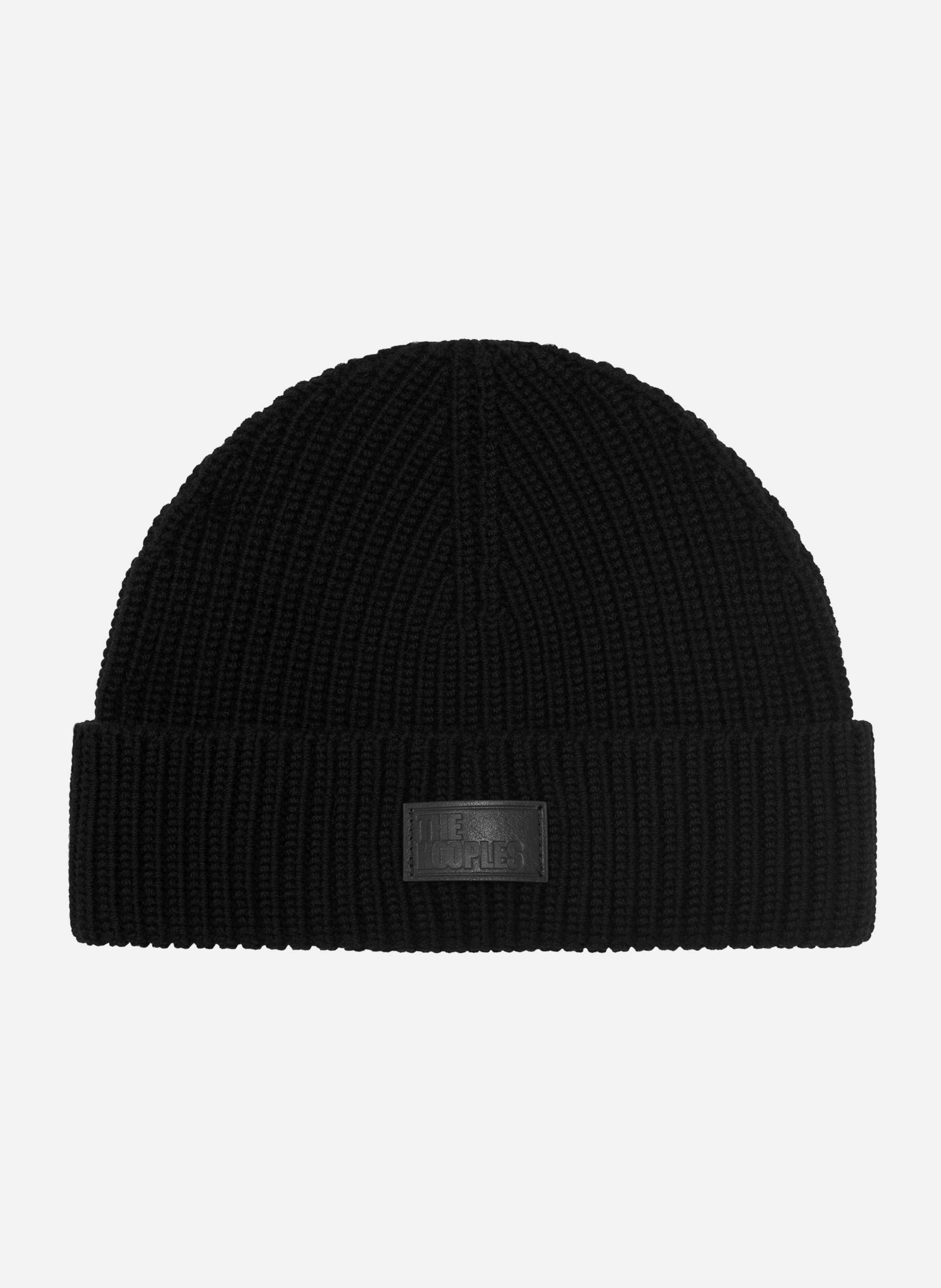 Cuffed beanie THE KOOPLES Black
