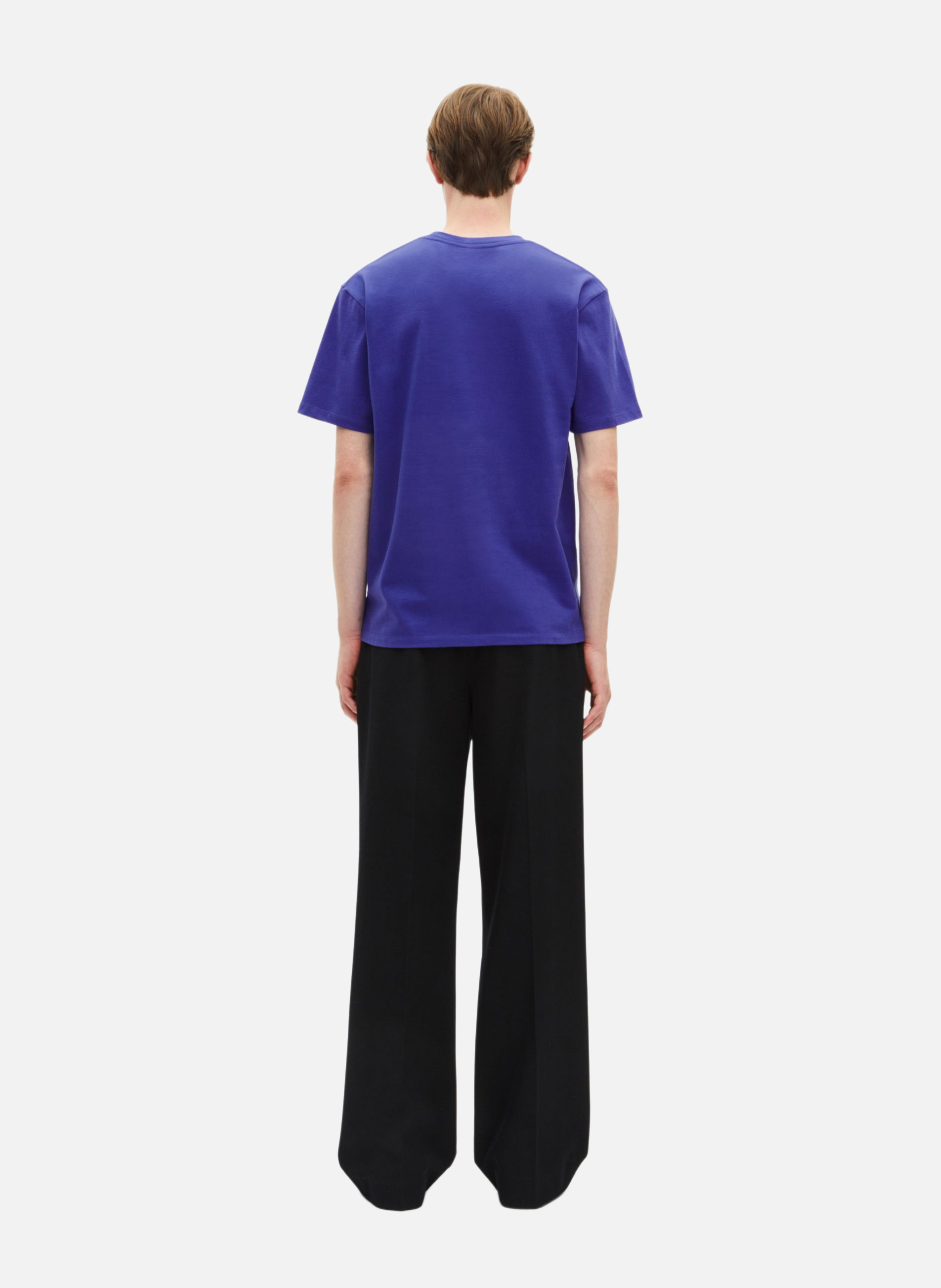 T-shirt with patch THE KOOPLES Blue