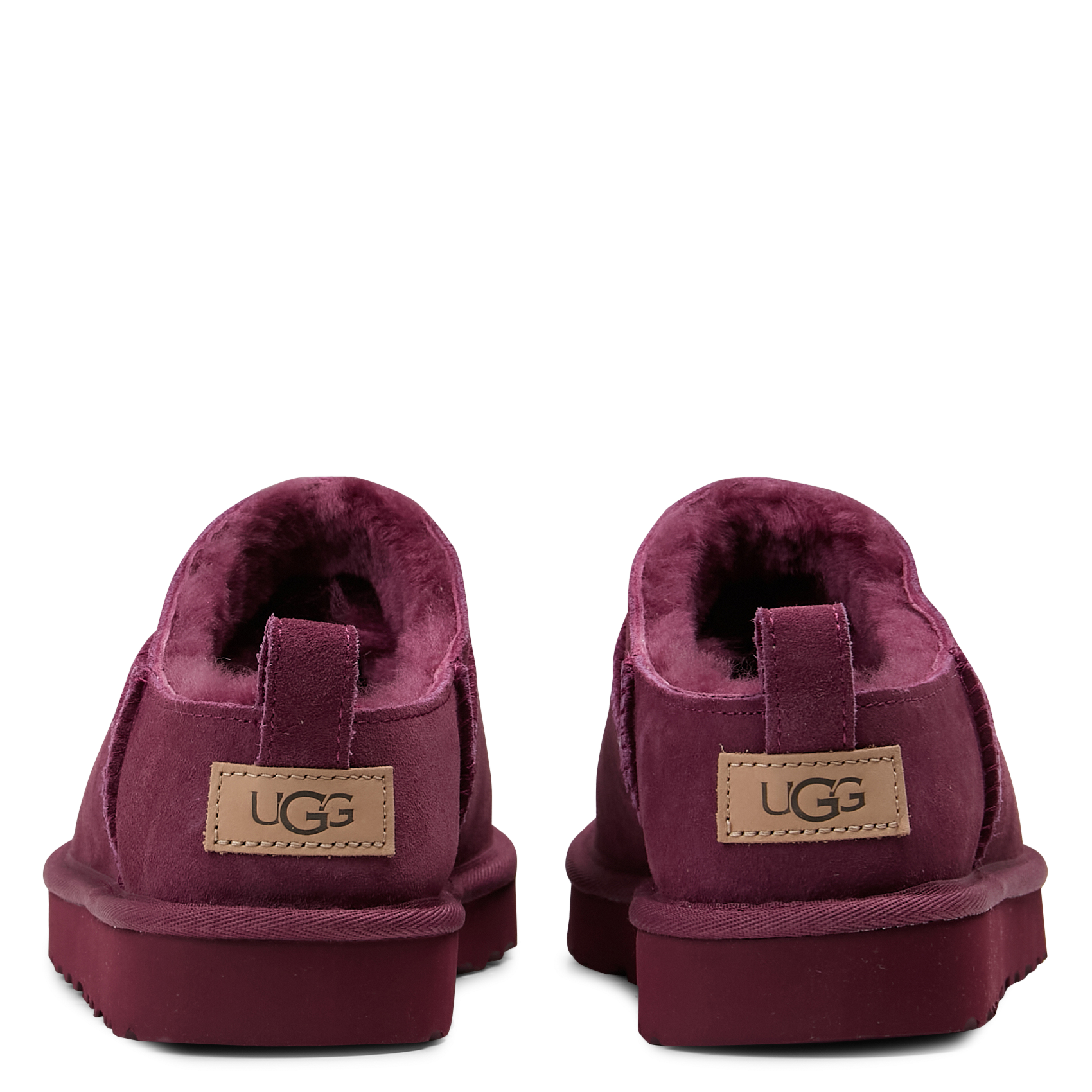 Sabots en cuir UGG Rouge