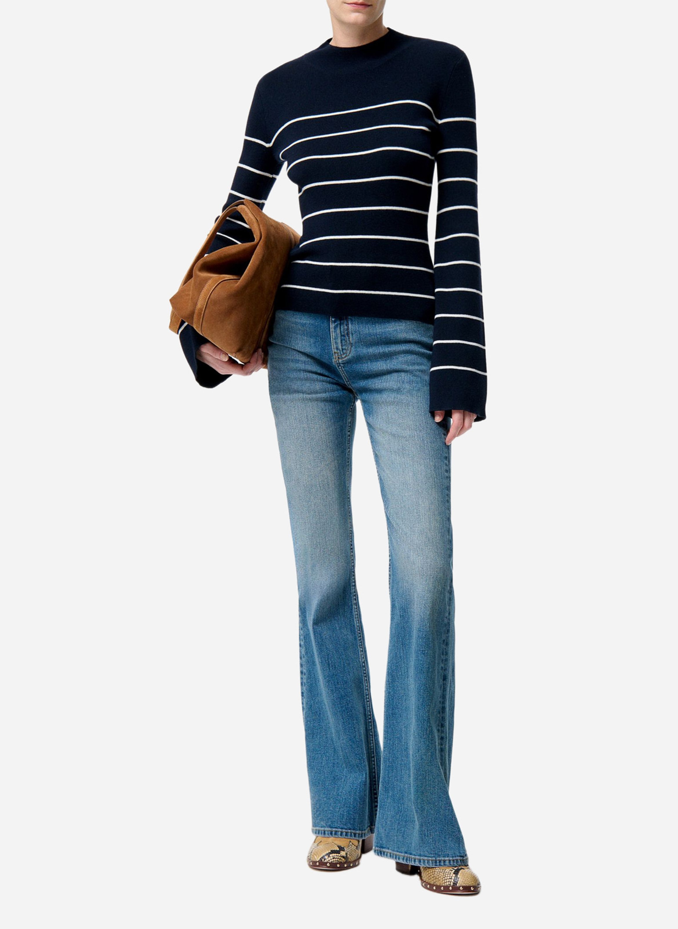 Alpaca wool sweater VANESSA BRUNO Multicolored