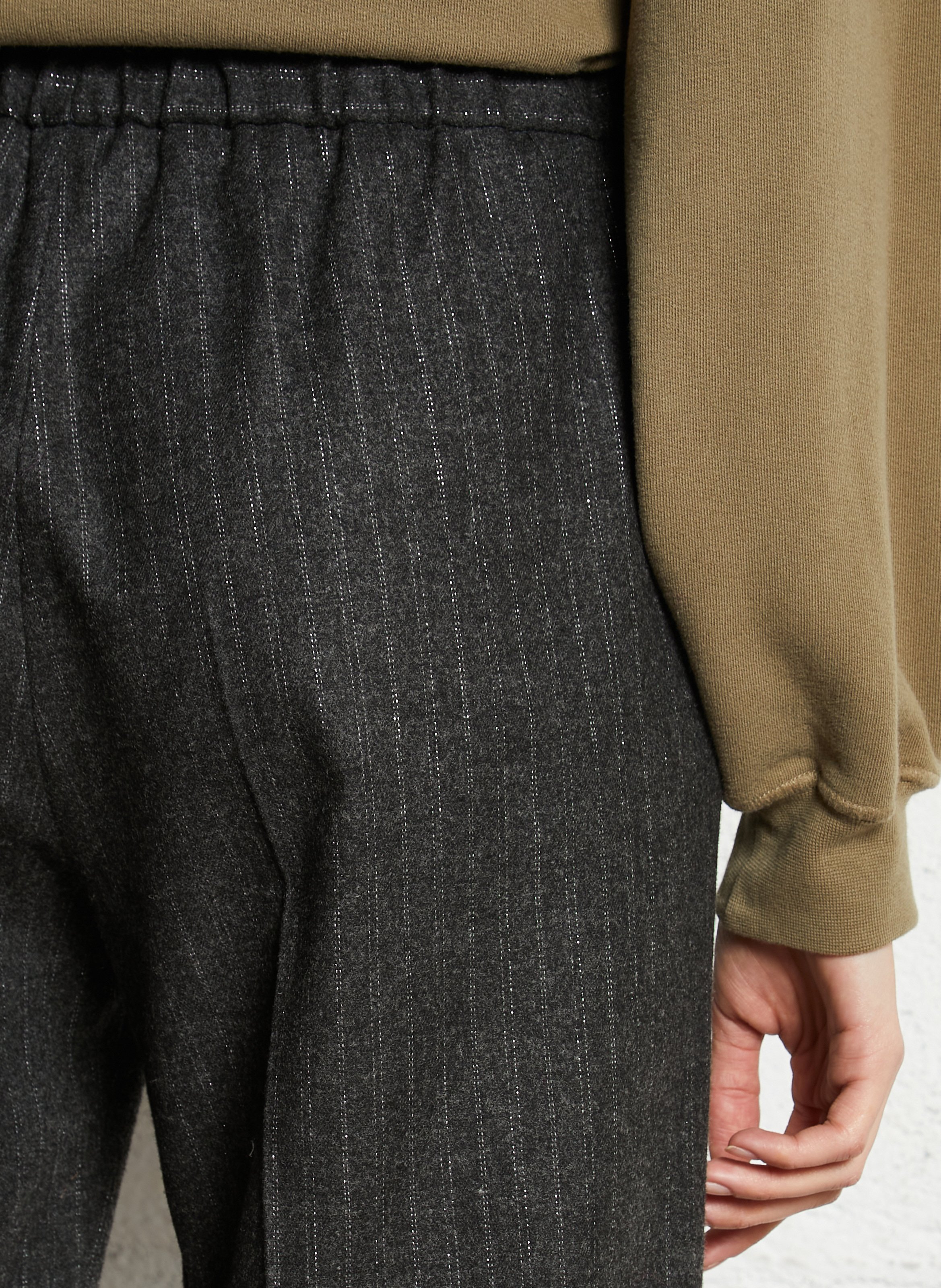 Pantalon large  DIEGA Argent