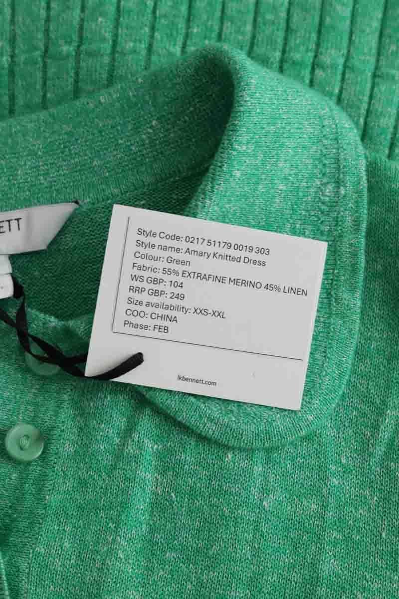 Dress LK BENNETT - Seconde Main Green