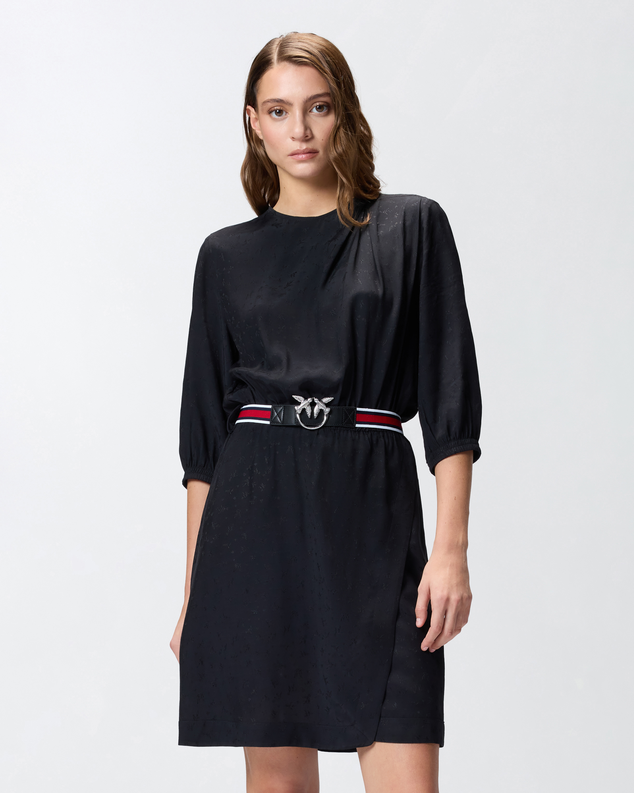 Jacquard viscose dress PINKO