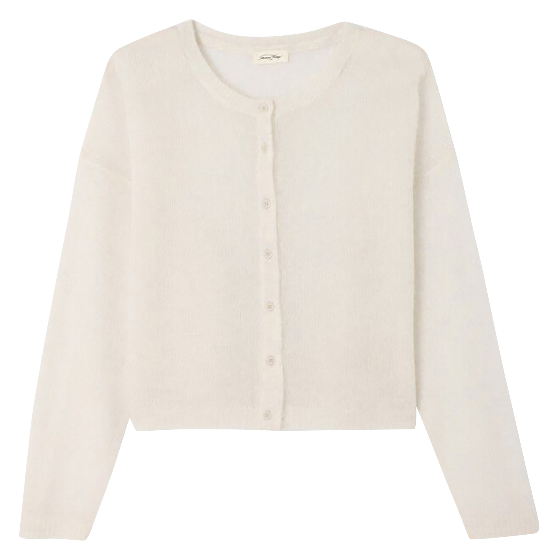 Gilet droit col rond  AMERICAN VINTAGE Gris