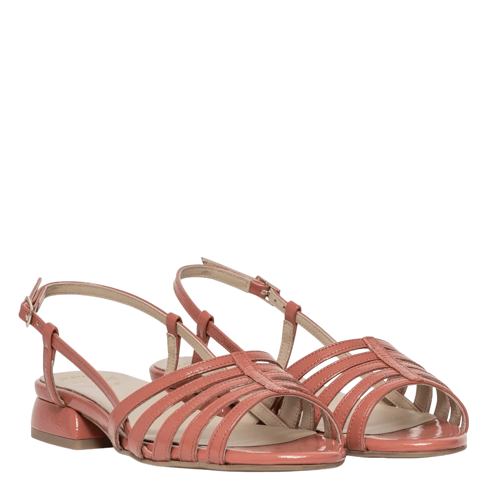 Leren sandalen BOCAGE Roze