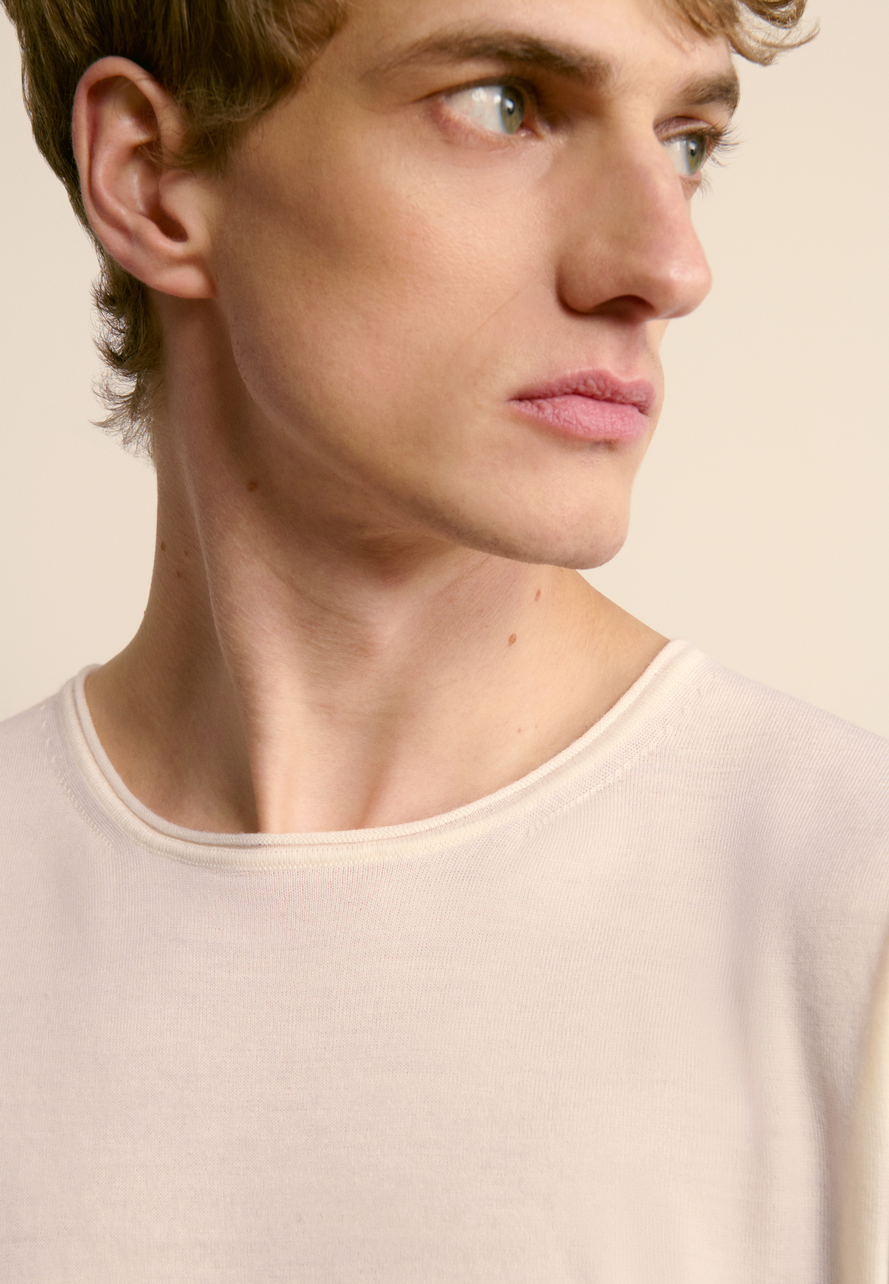 Merino wool sweater MAISON MONTAGUT White