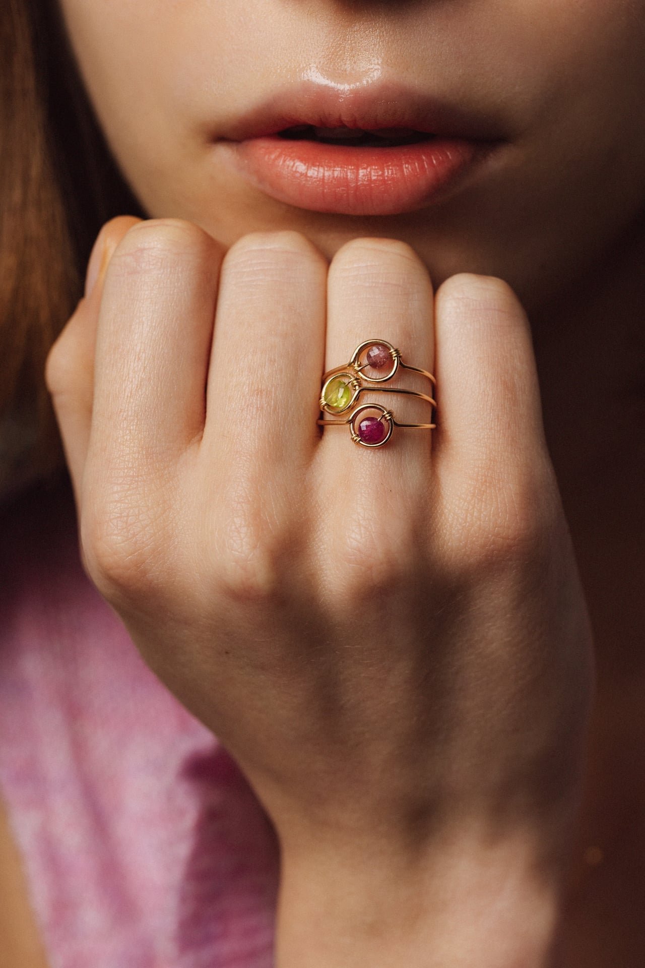 Bague - tourmaline YAY Rose