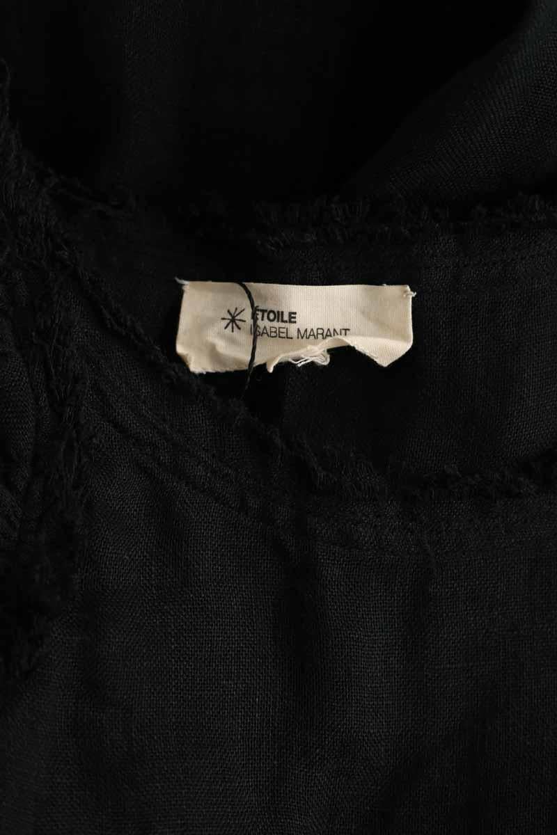 Top sans manche ISABEL MARANT ÉTOILE - SECONDE MAIN Noir