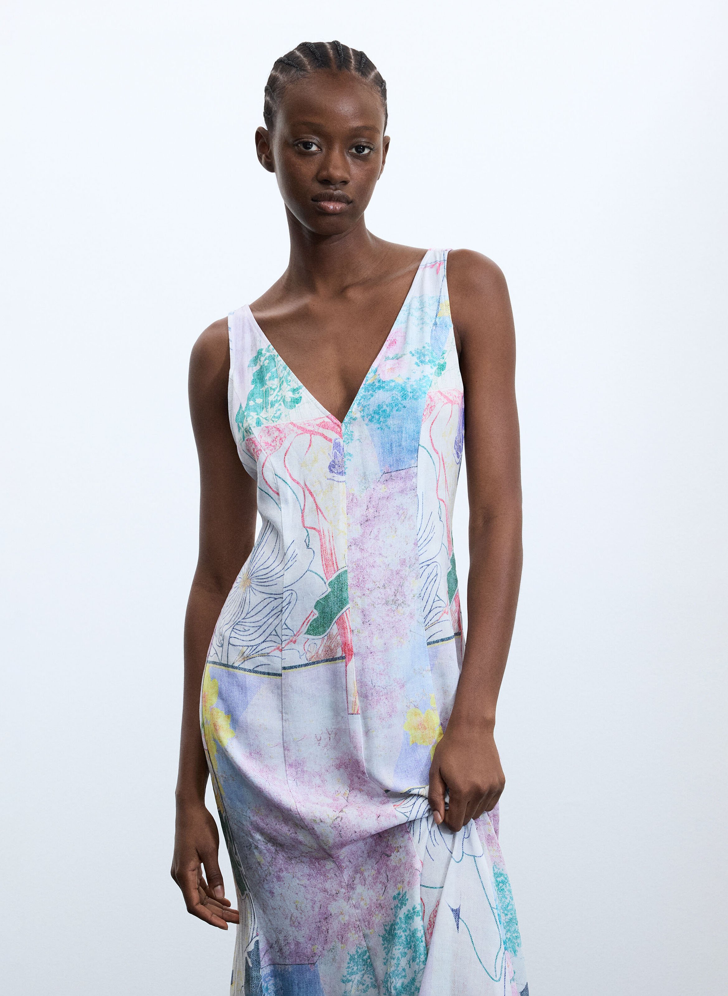Robe longue 2 en 1 DESIGUAL Multicolore