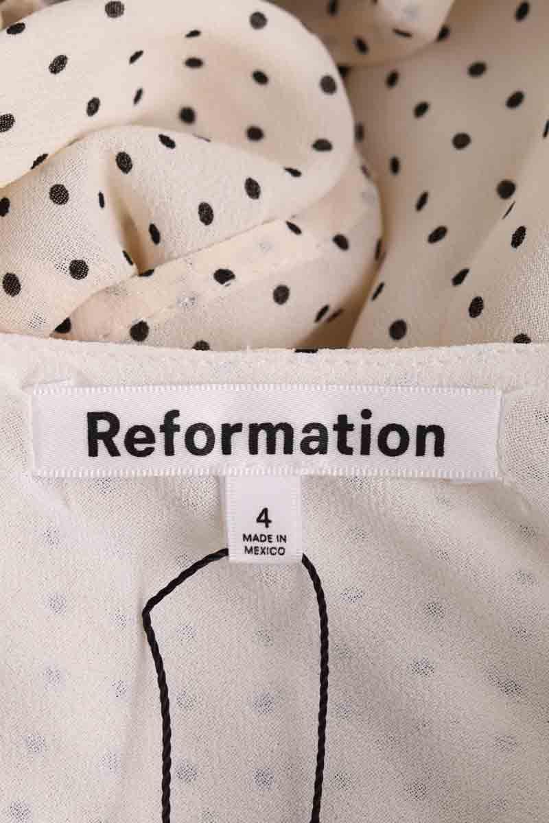 Dress REFORMATION - Seconde Main Beige