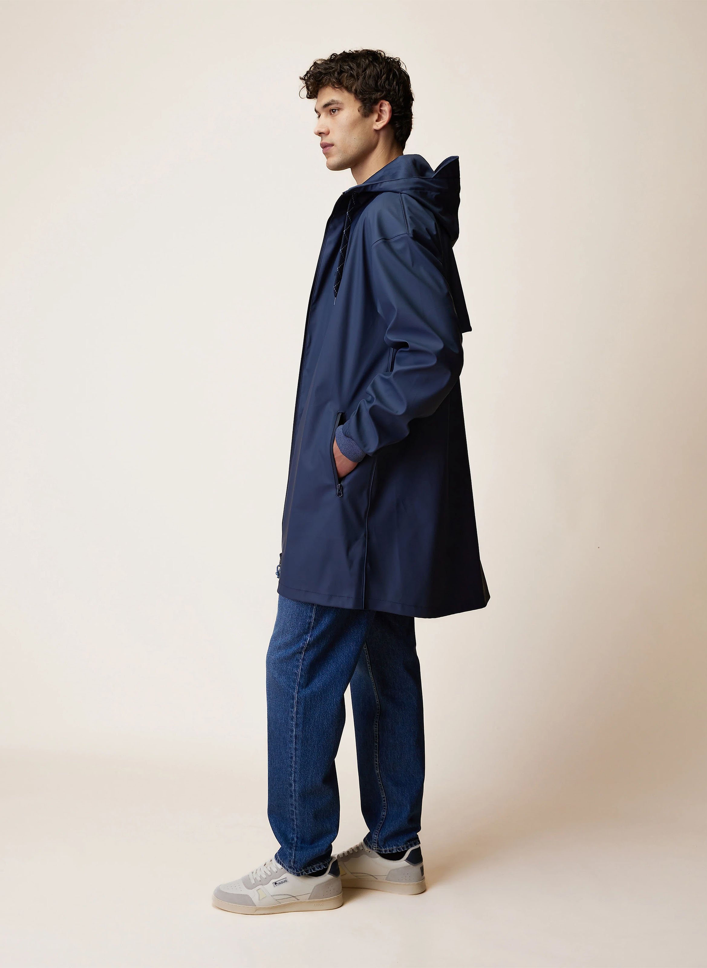 Parka mit Stehkragen FAGUO Blau