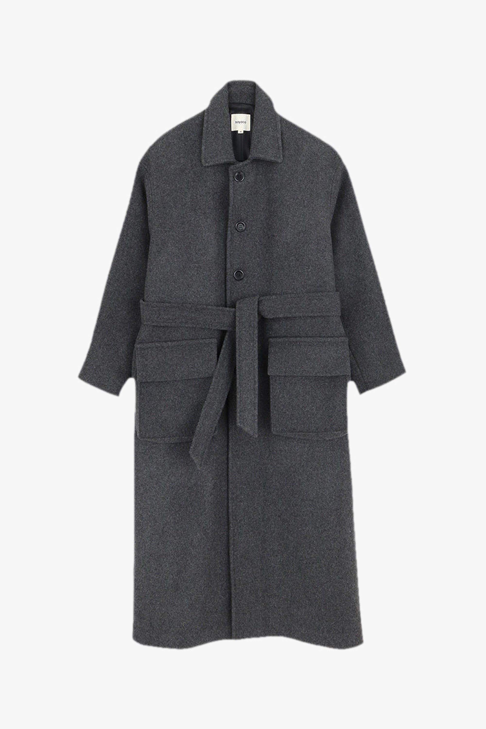 Manteau long sarvik Noyoco Grey