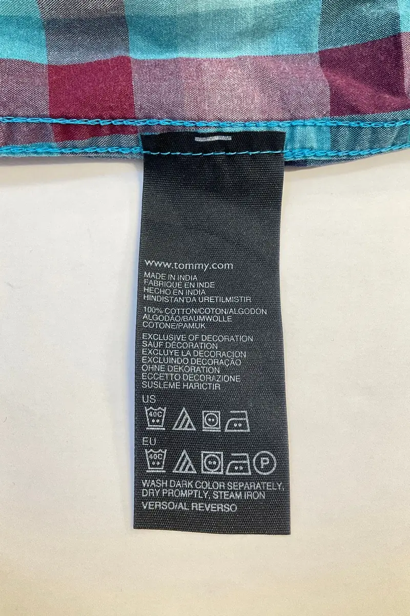 Shirt TOMMY HILFIGER - SECONDE MAIN Blue