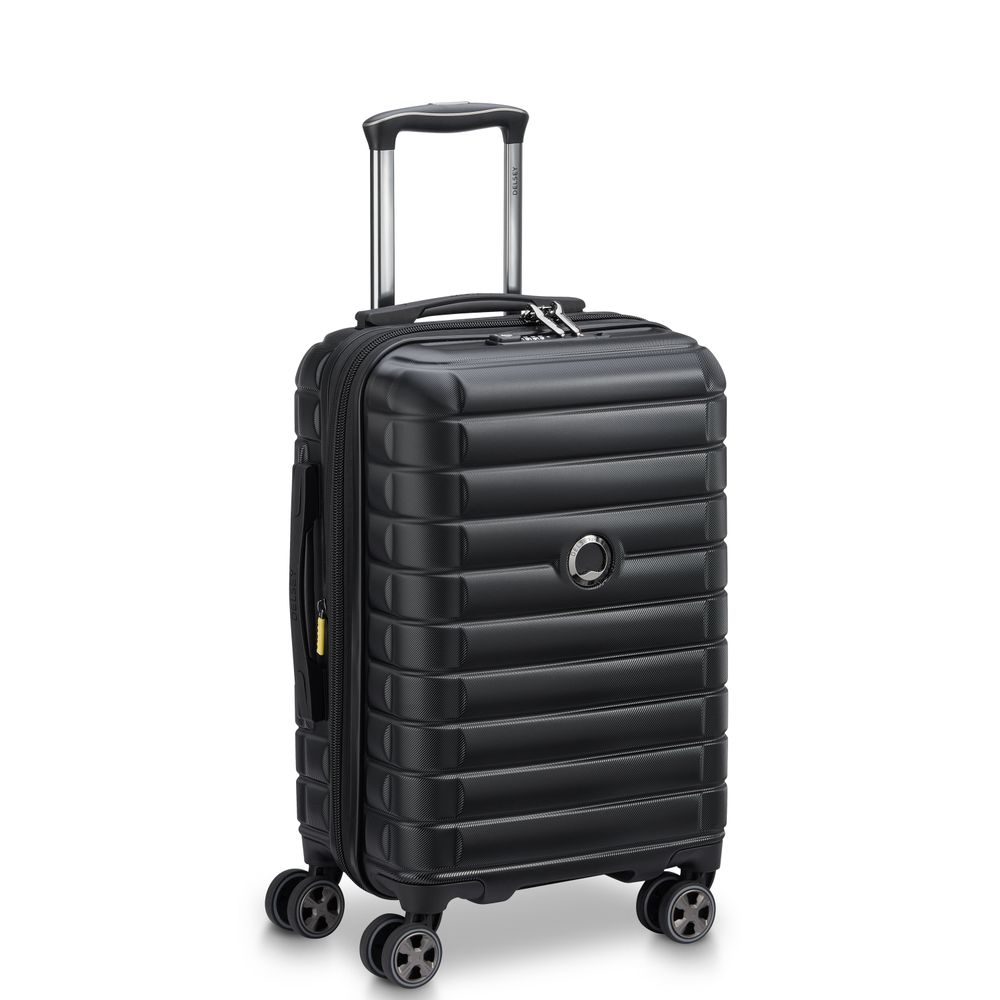 Rigid cabin suitcase Black