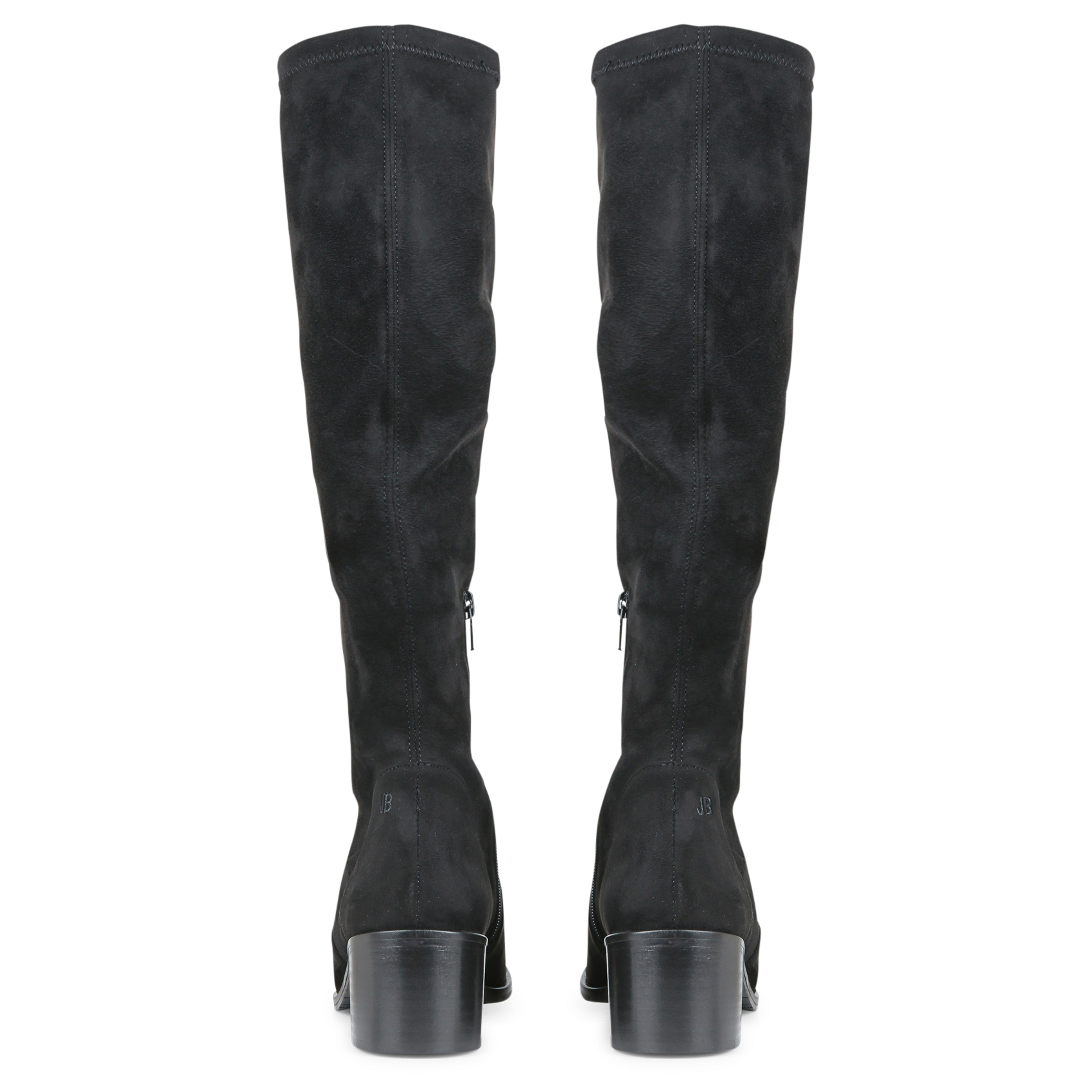 Bottes en cuir velours JB MARTIN Noir